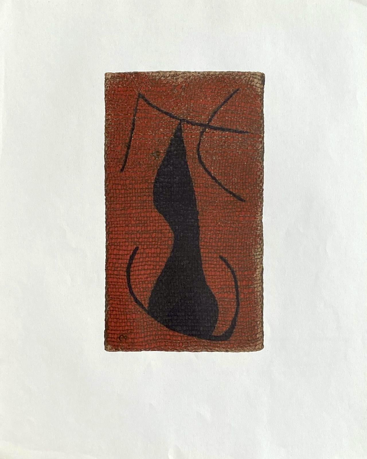 Joan Mir, Composition (Cramer 105), Femmes, Hliogravure