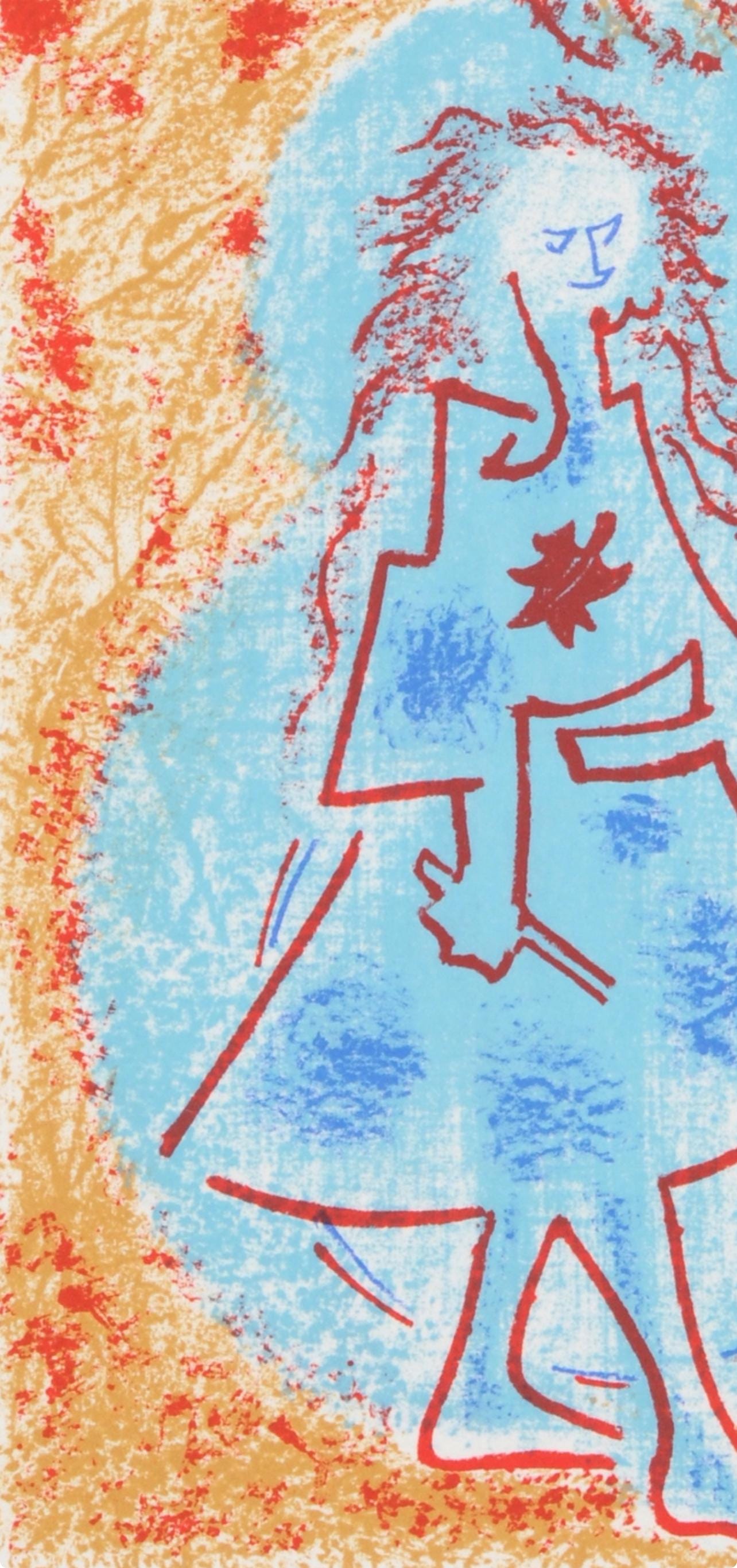 Andr Masson, Composition (Cramer 97), Une Toile De Craie, Lithograph