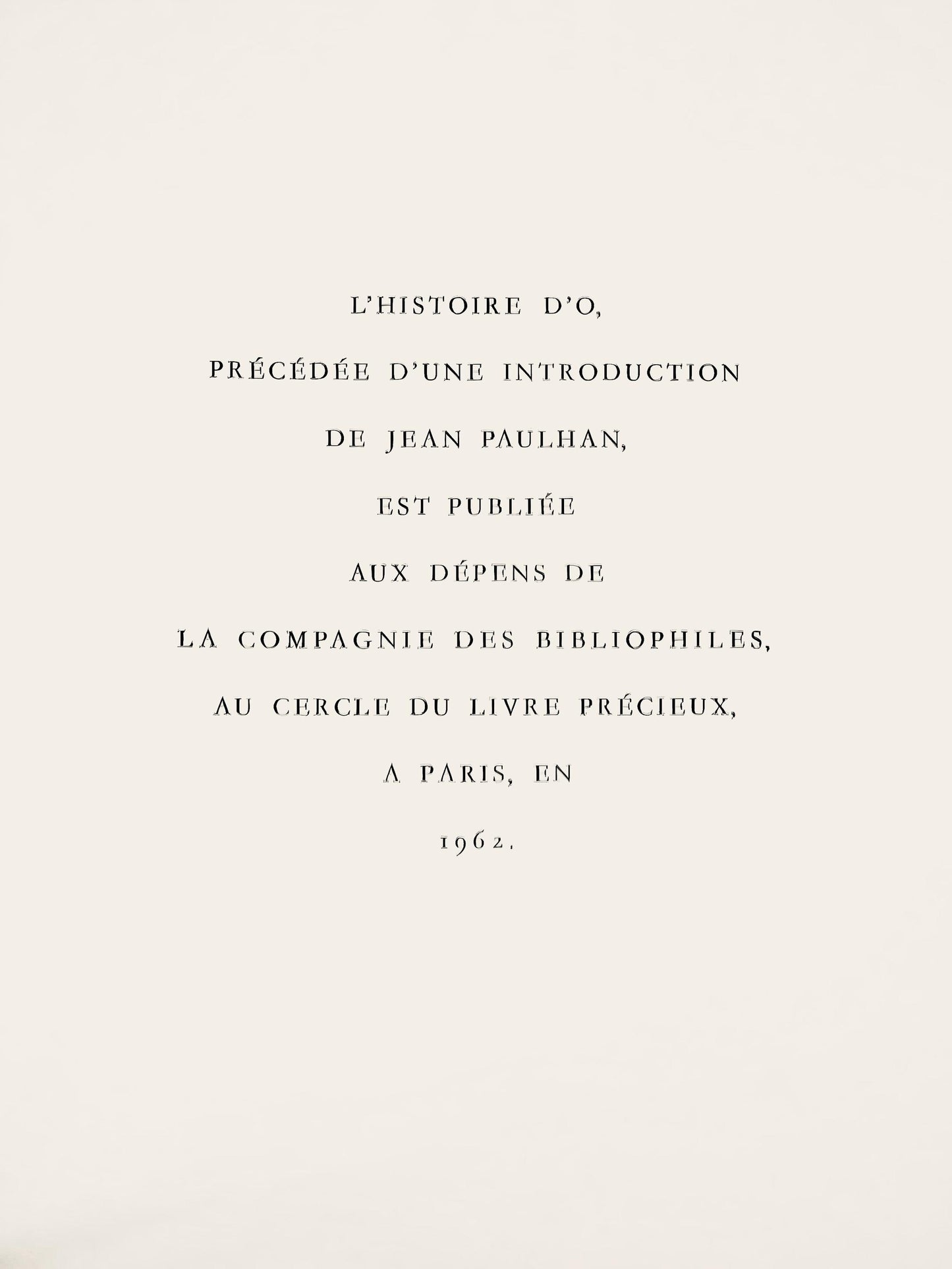 Lonor Fini, Composition, Histoire D'O, Lithograph