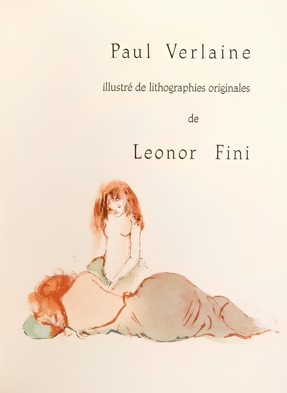 Lonor Fini, Composition, Paralllement, Lithograph
