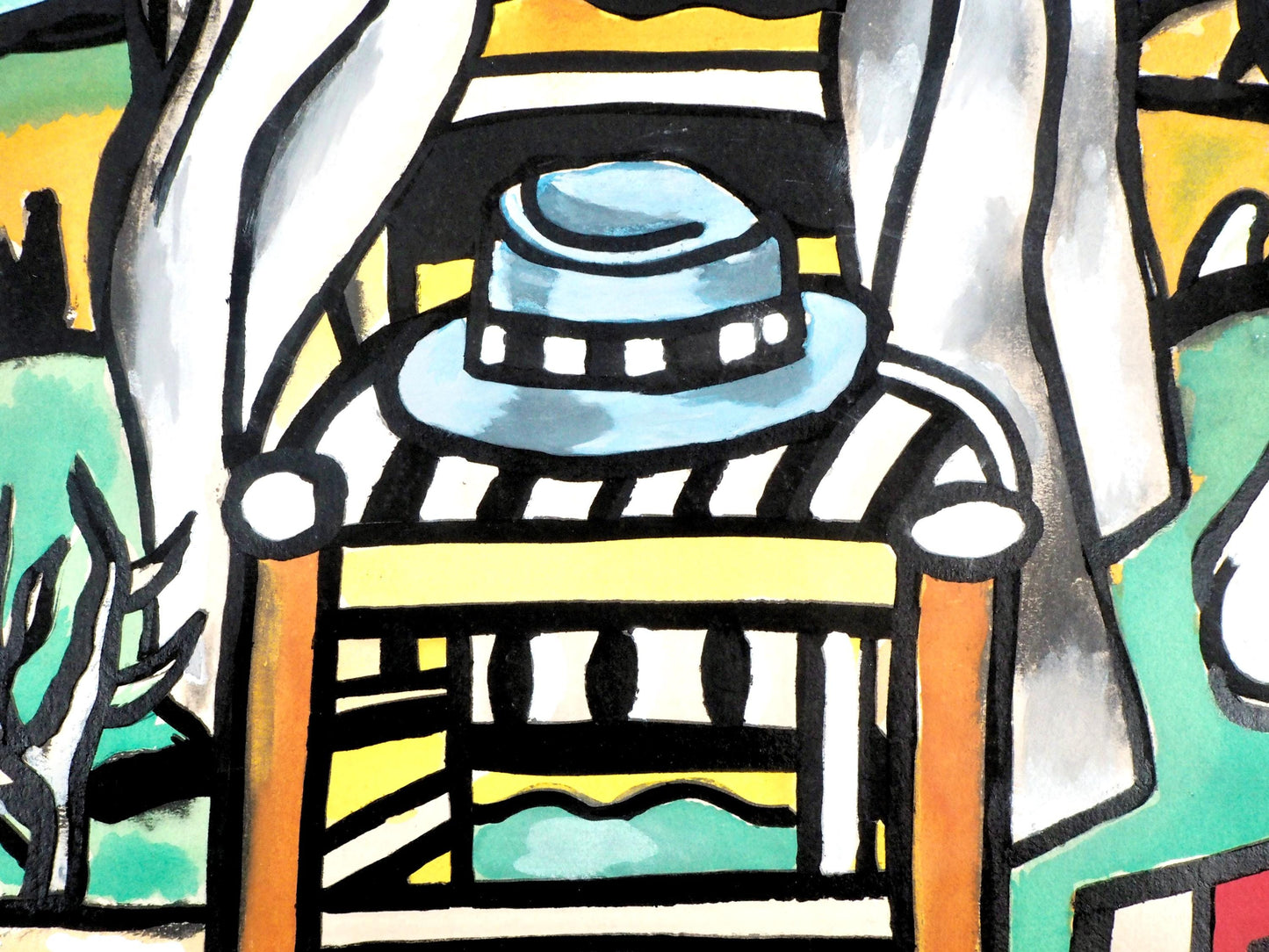 Fernand Lger, Composition, Contrastes, Lithograph