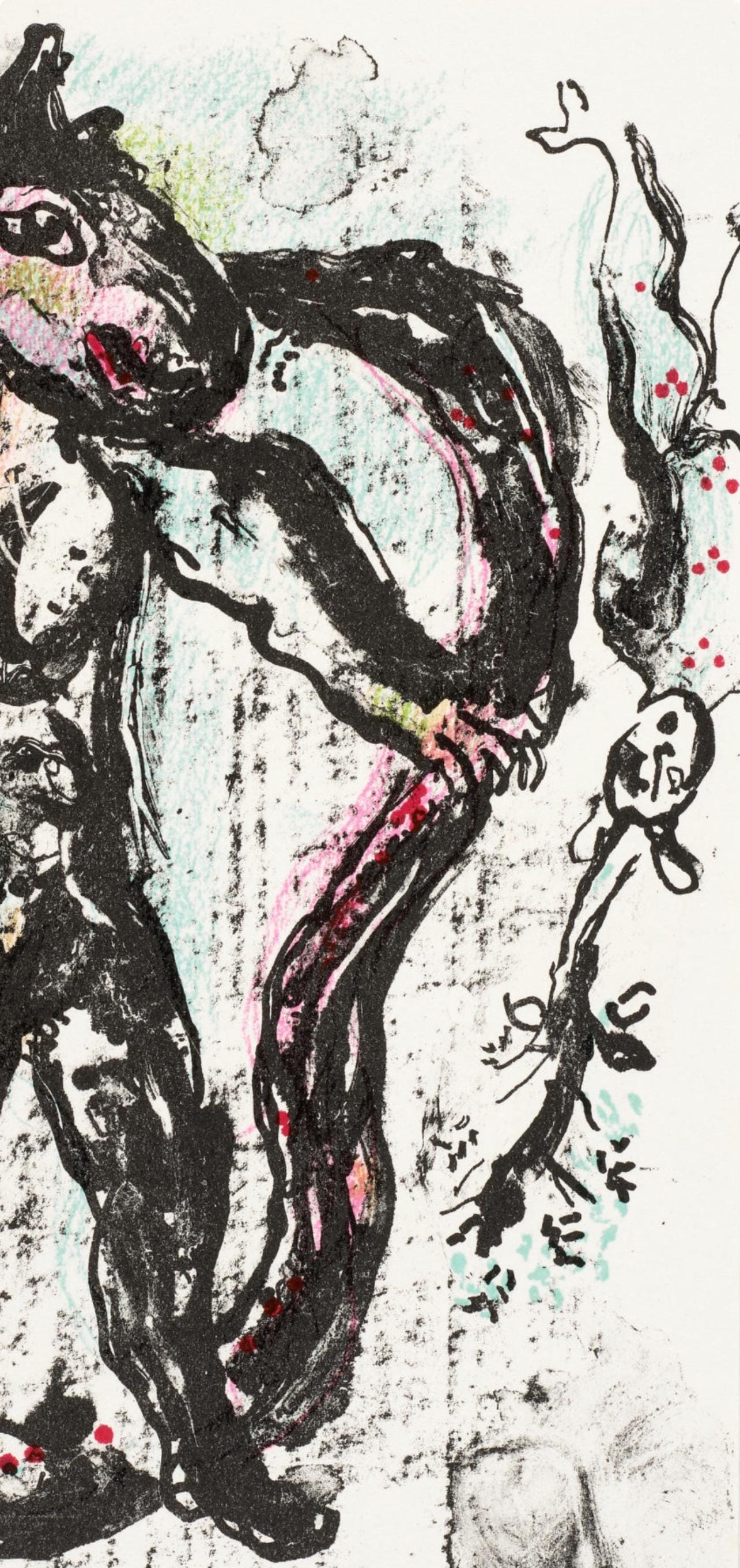 Marc Chagall, Composition (Mourlot 668-677), La Ferie Et Le Royaume, Lithograph