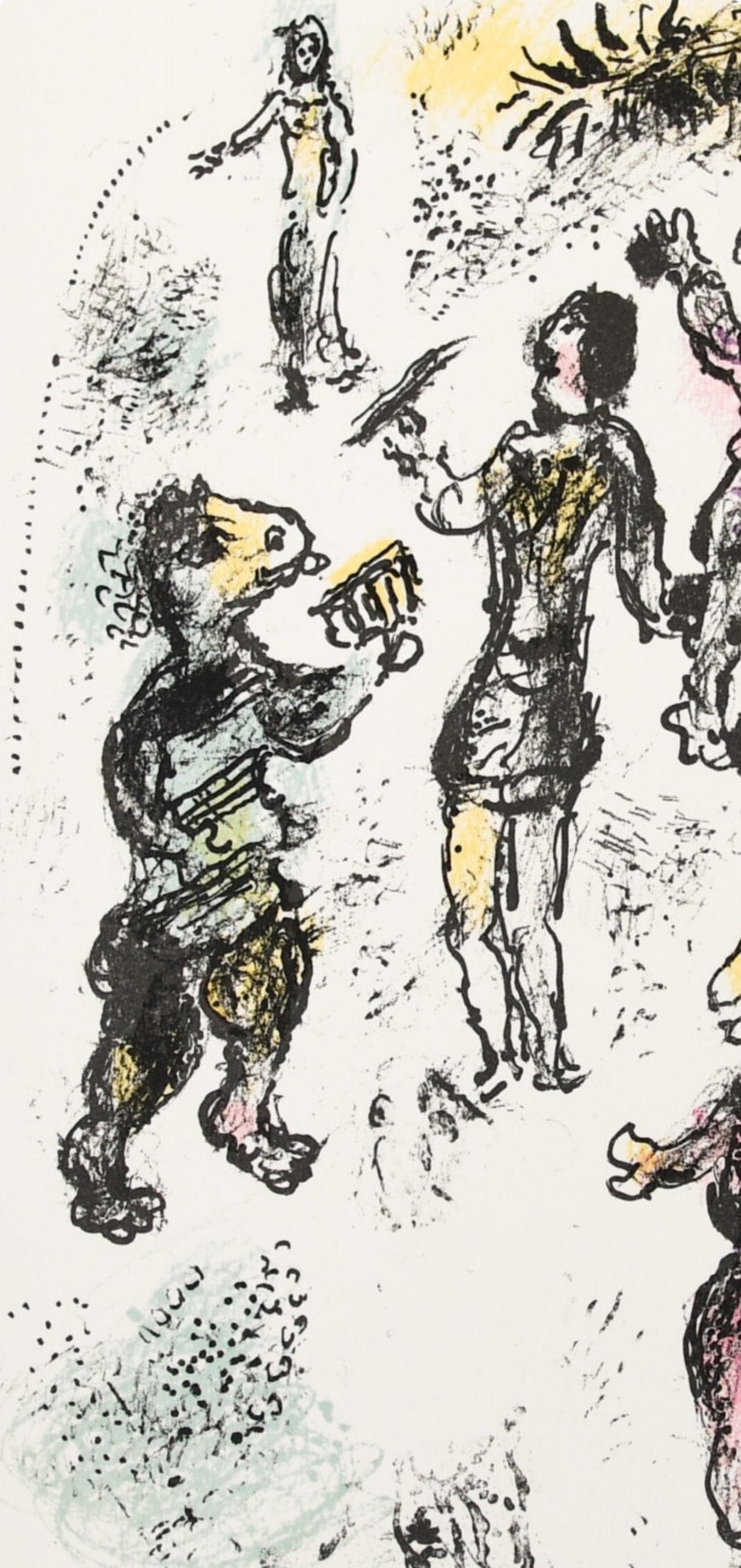 Marc Chagall, Composition (Mourlot 668-677), La Ferie Et Le Royaume, Lithograph