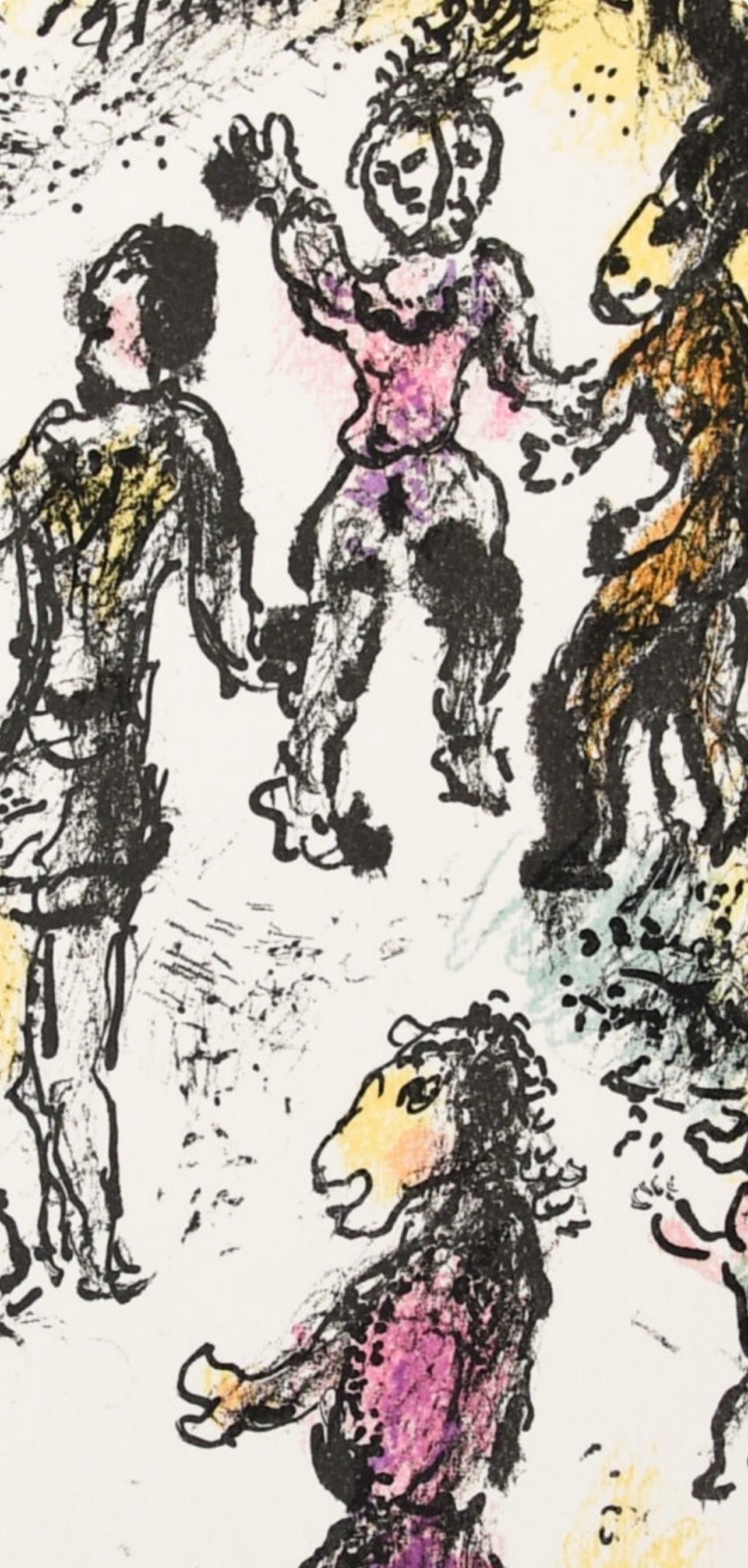 Marc Chagall, Composition (Mourlot 668-677), La Ferie Et Le Royaume, Lithograph
