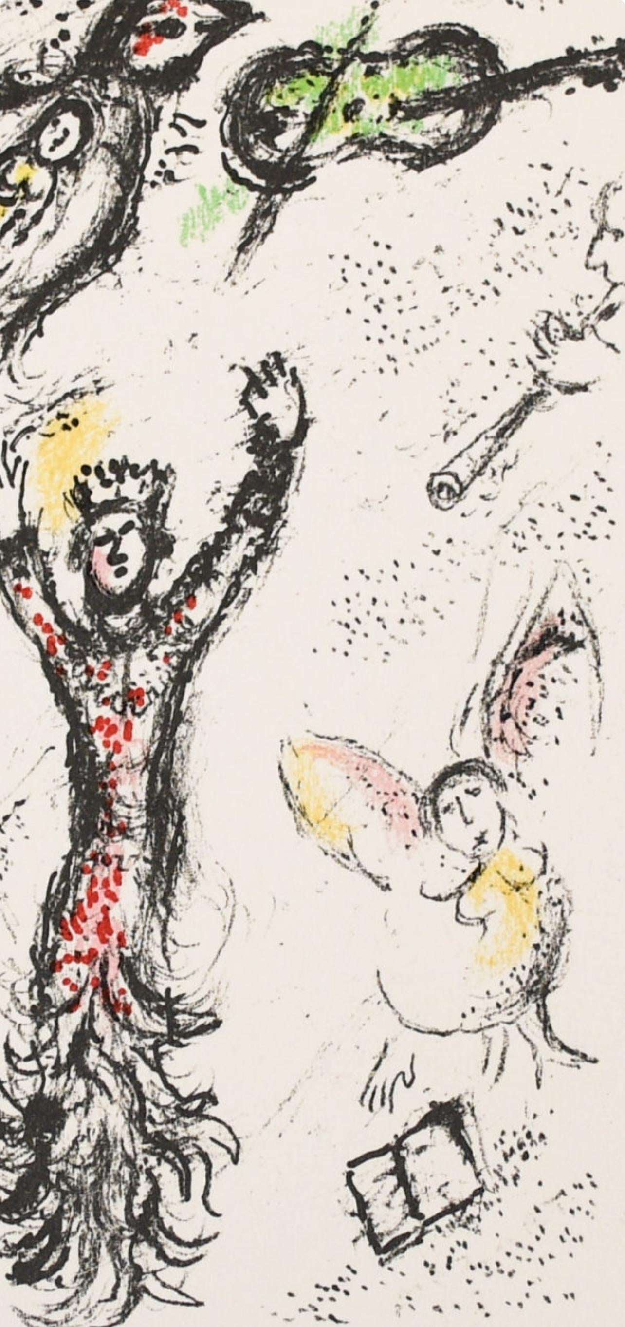 Marc Chagall, Composition (Mourlot 668-677), La Ferie Et Le Royaume, Lithograph