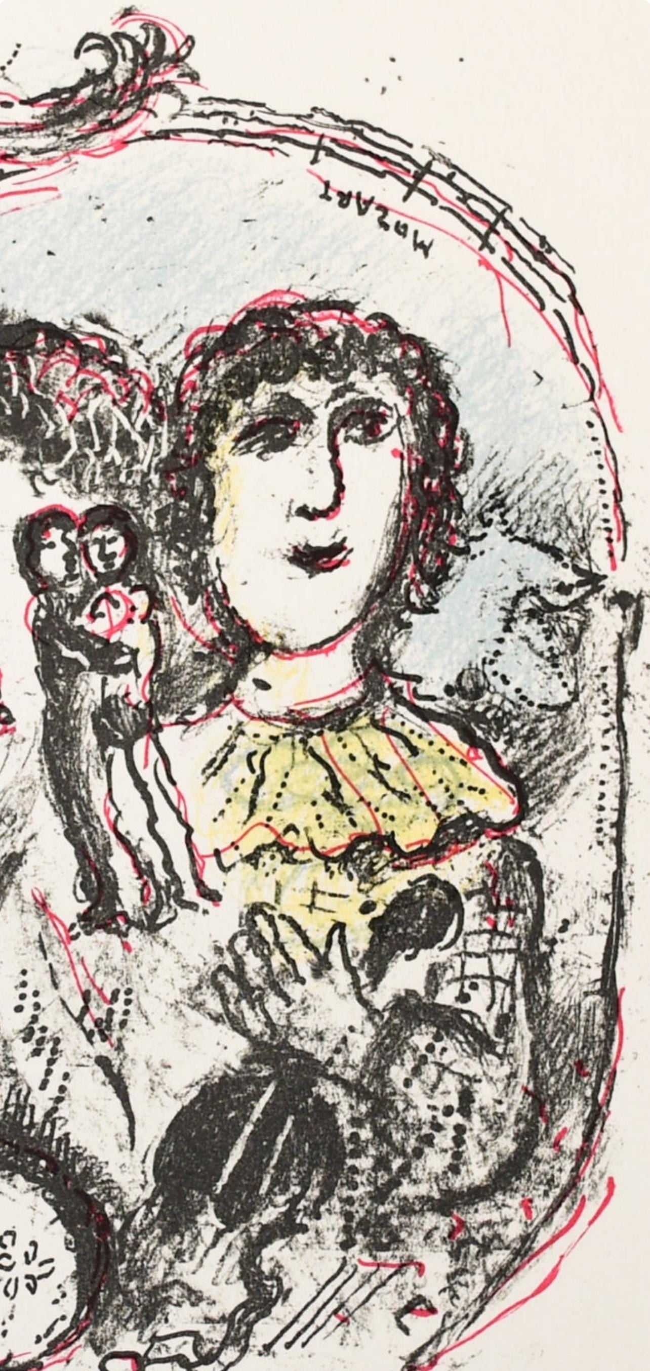 Marc Chagall, Composition (Mourlot 668-677), La Ferie Et Le Royaume, Lithograph