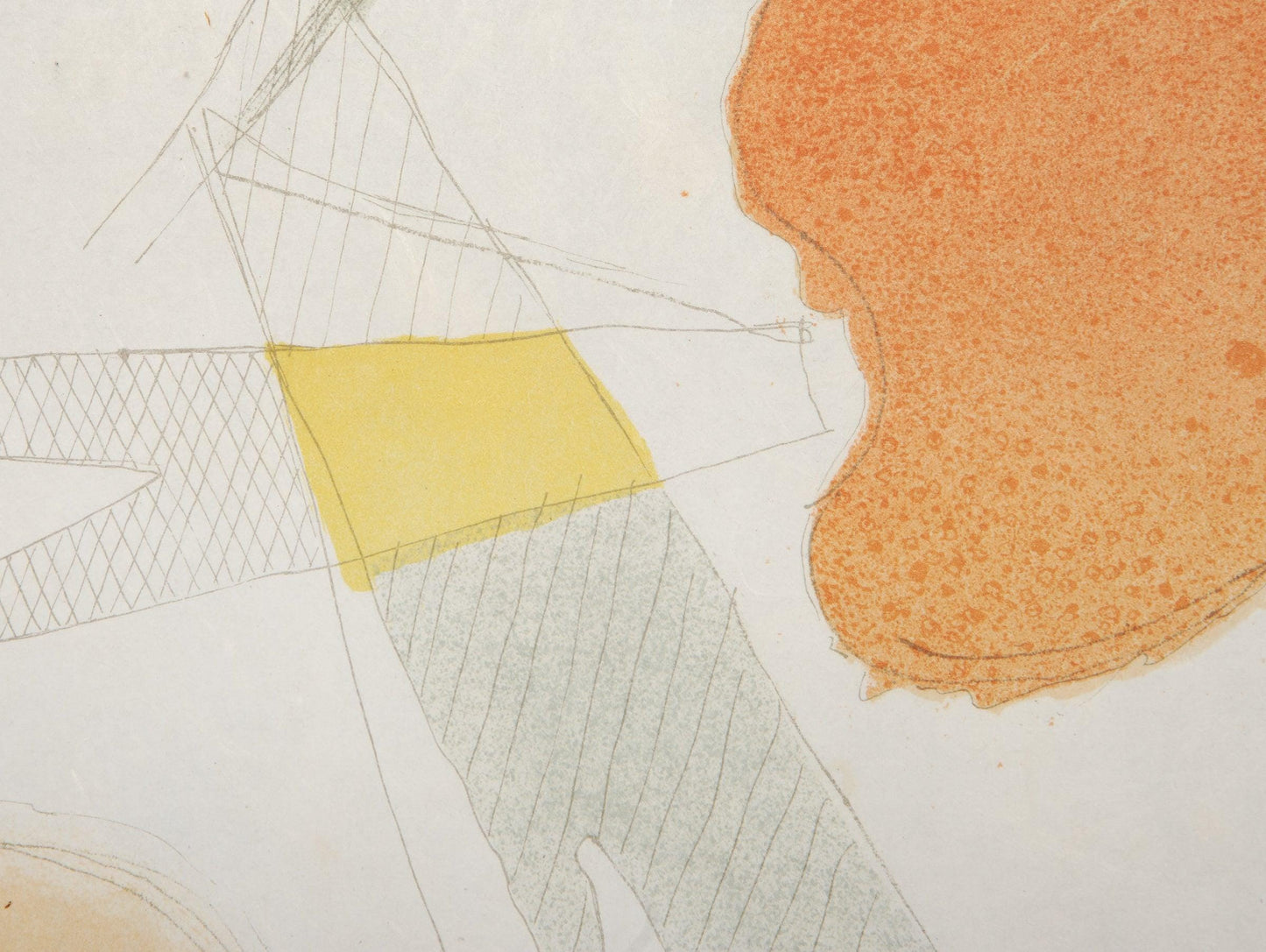 Georges Braque, Composition (Vallier 143), La Libert Des Mers, Lithograph