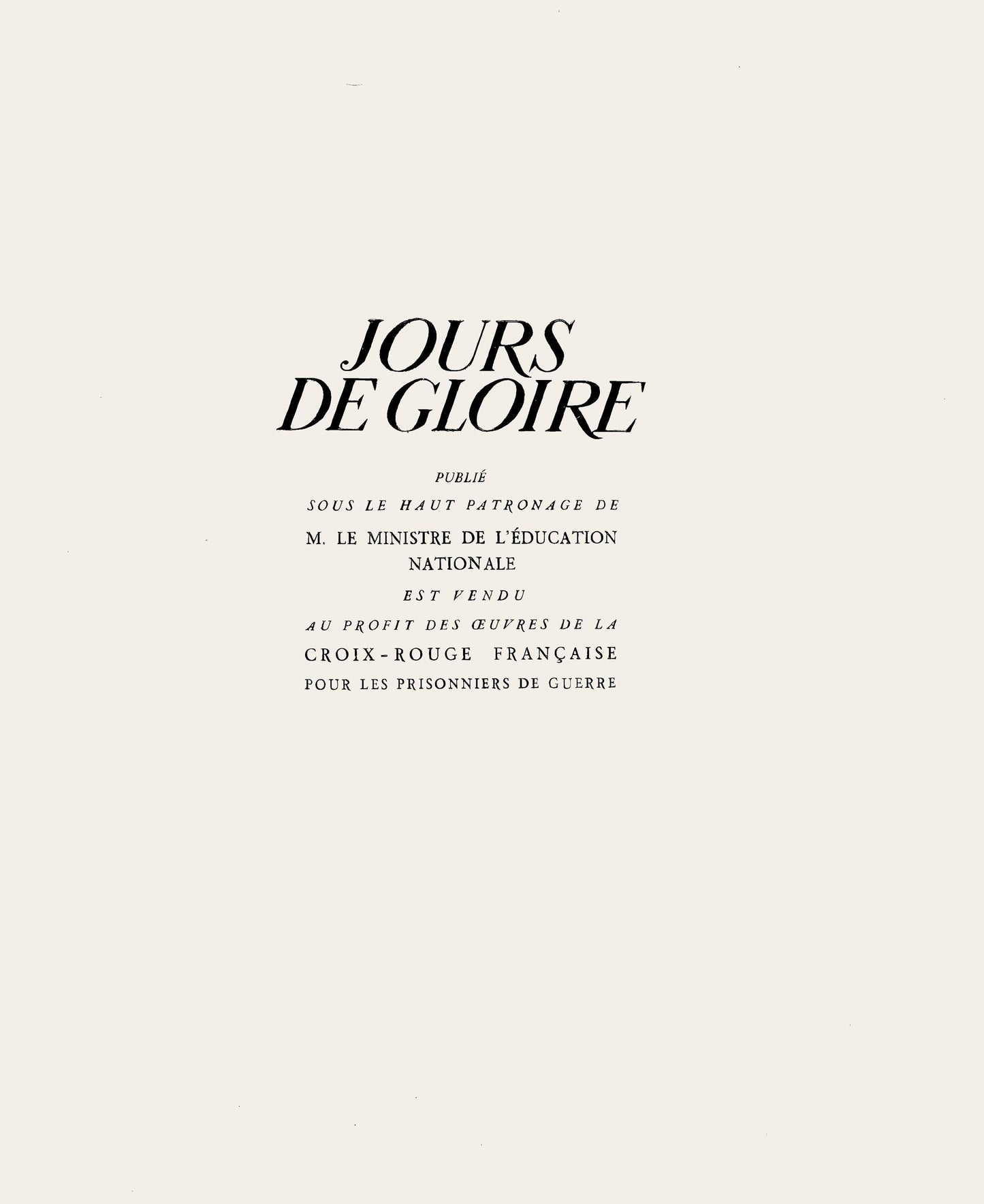 Jean Gabriel Daragns, Composition, Jours De Gloire, Histoire De La Libration De Paris, Etching