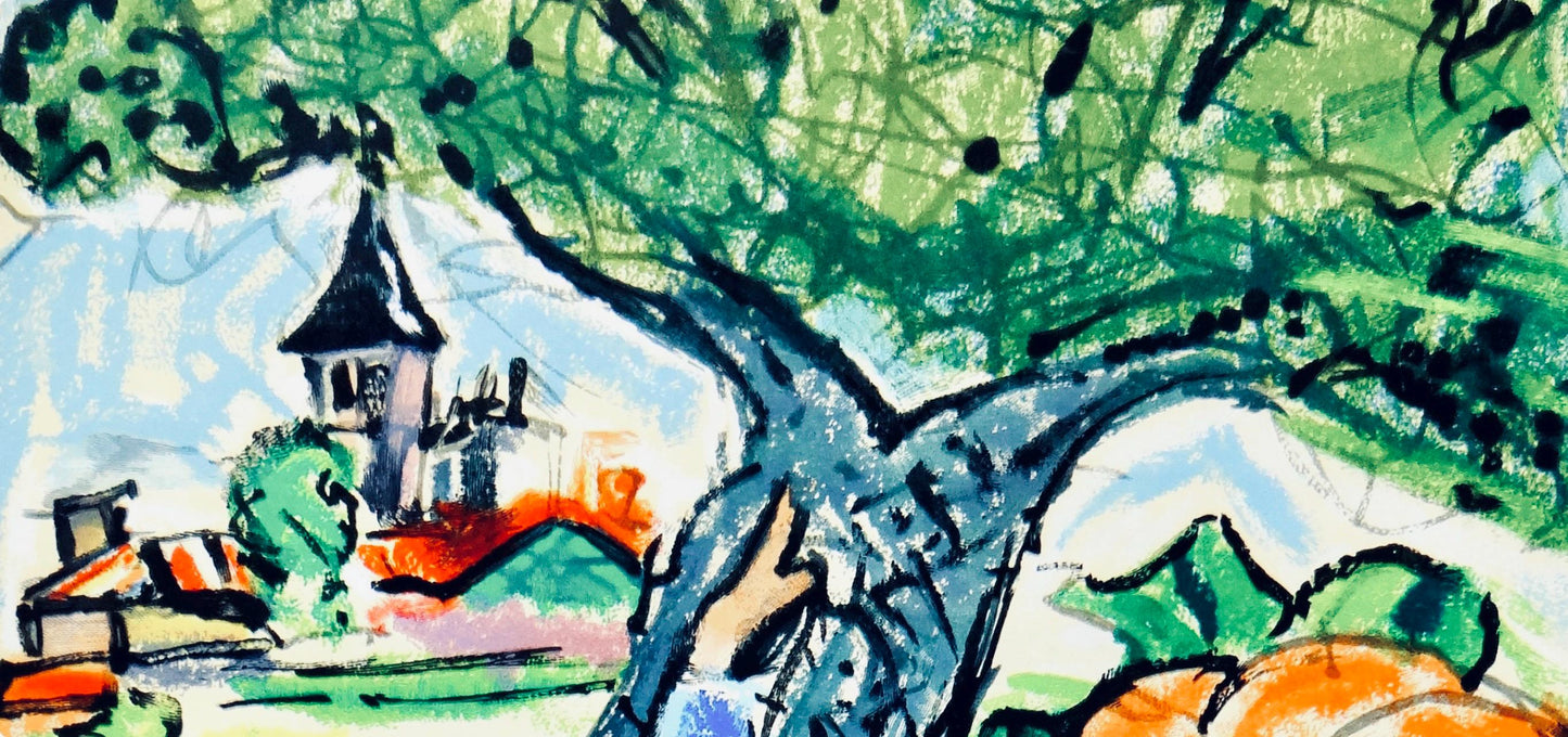 Franois Desnoyer, Le Gland Et La Citrouille, Vingt Fables De La Fontaine, Woodcut