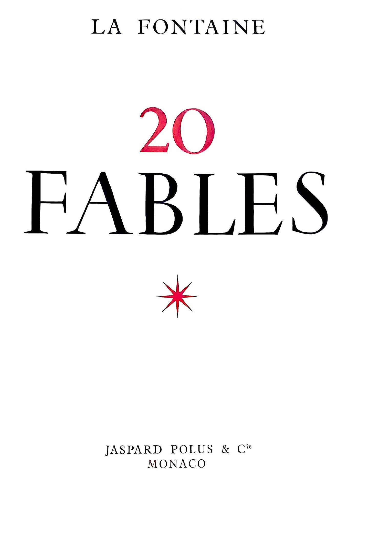 Louis Touchagues, La Laitire, Vingt Fables De La Fontaine, Woodcut