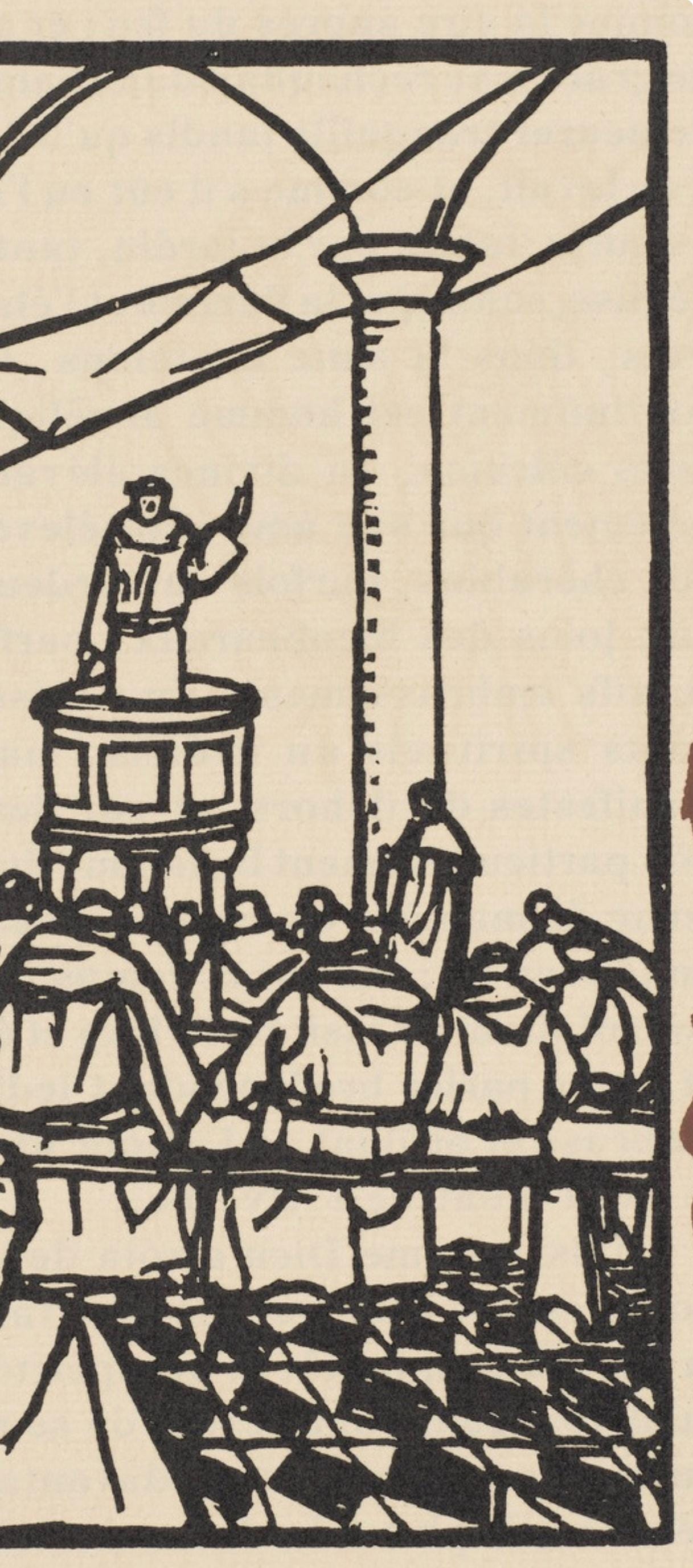 Mile Bernard, Composition (Morane, No. 100), Les Petites Fleurs De St. Franoise, Woodcut