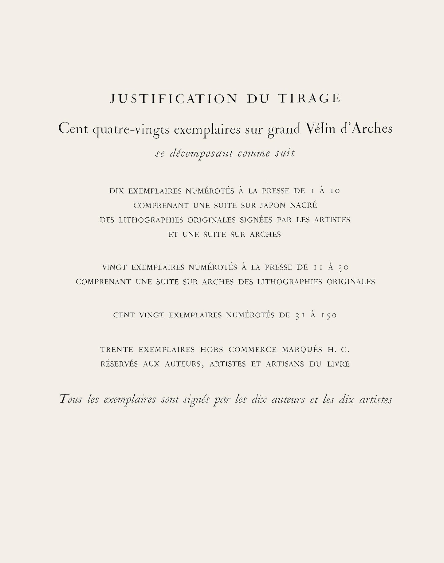 Jean Carzou, Les Tuileries, Regards Sur Paris, Lithograph