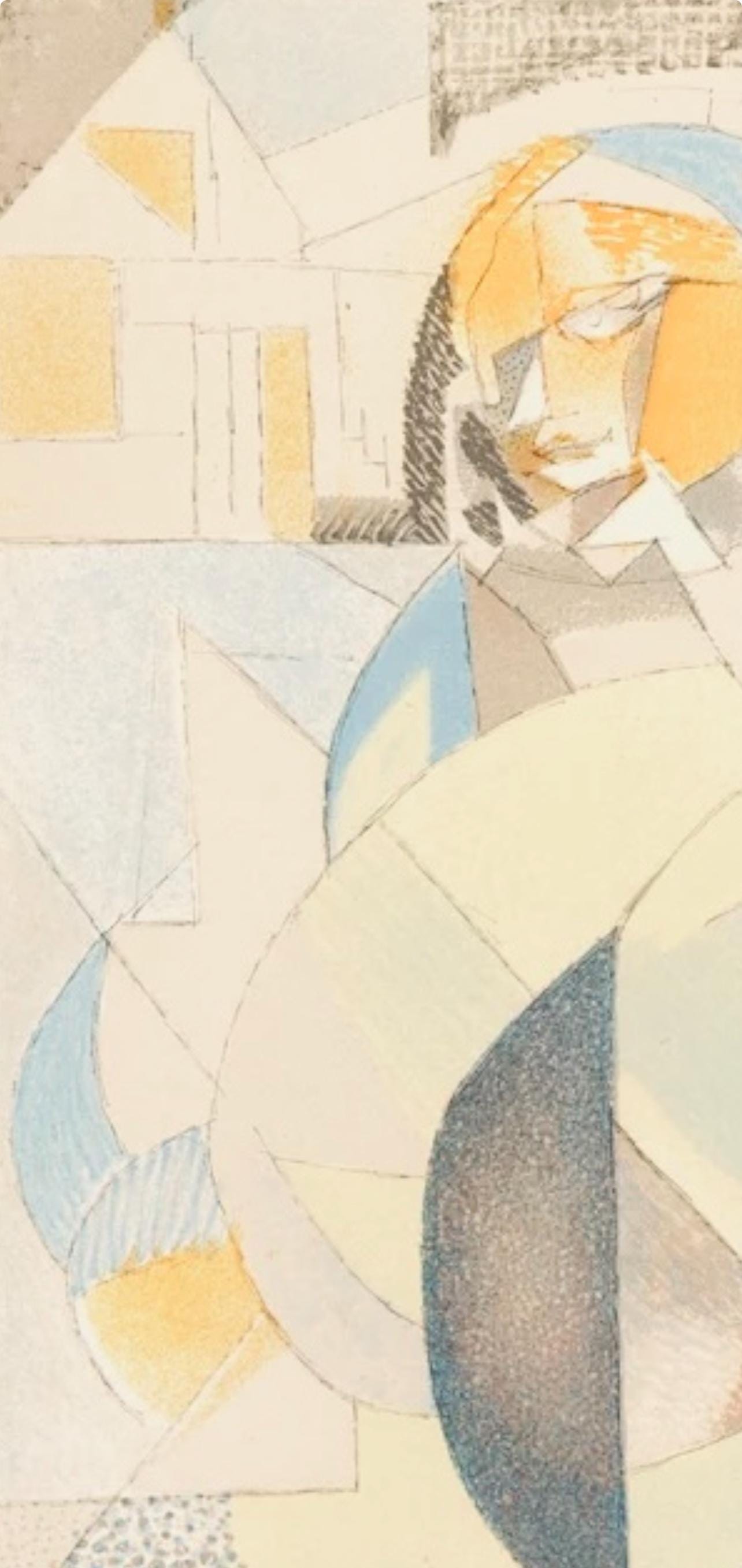 Jacques Villon, Composition, Regards Sur Paris, Lithograph