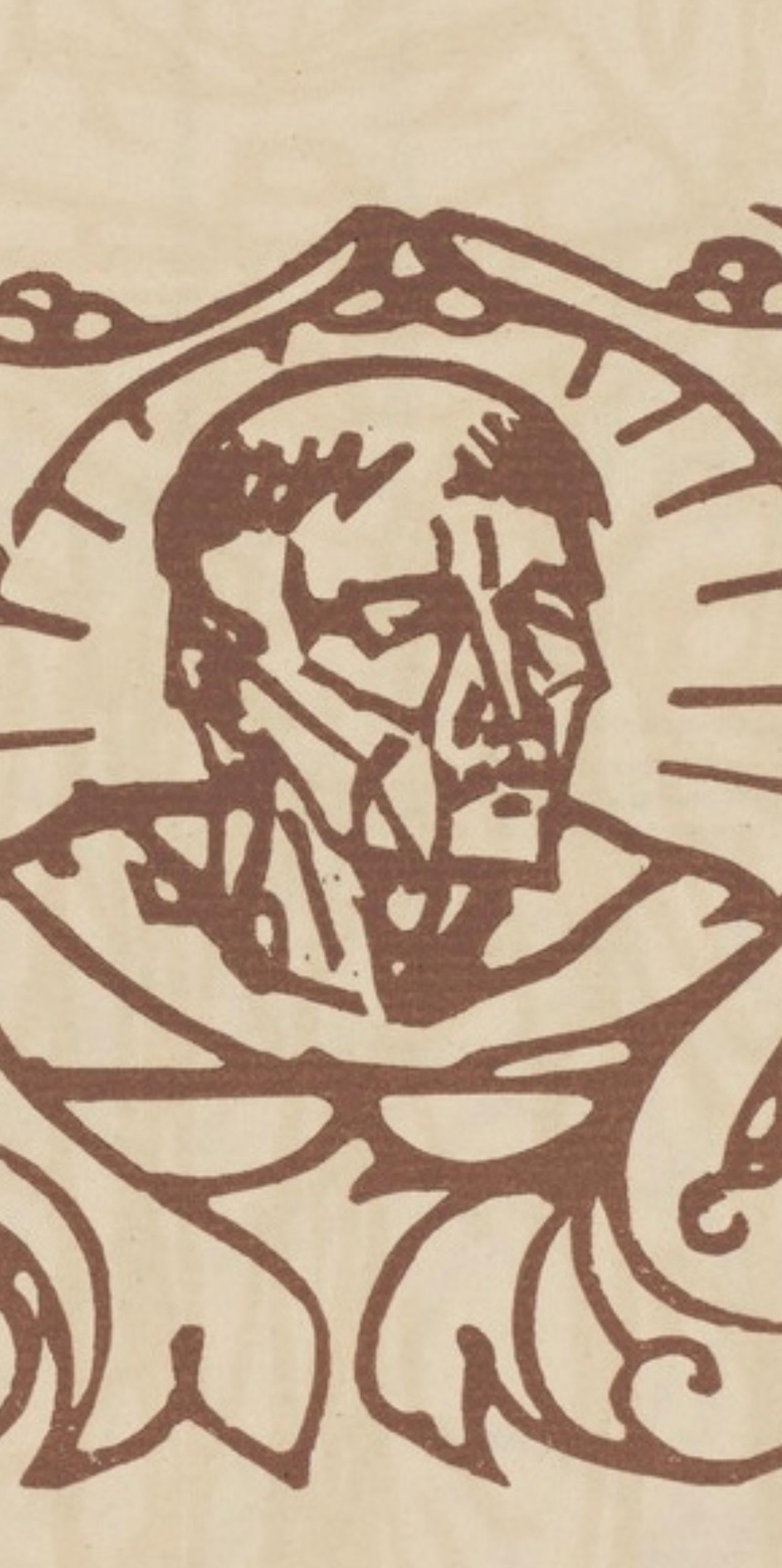 Mile Bernard, Composition (Morane, No. 100), Les Petites Fleurs De St. Franoise, Woodcut