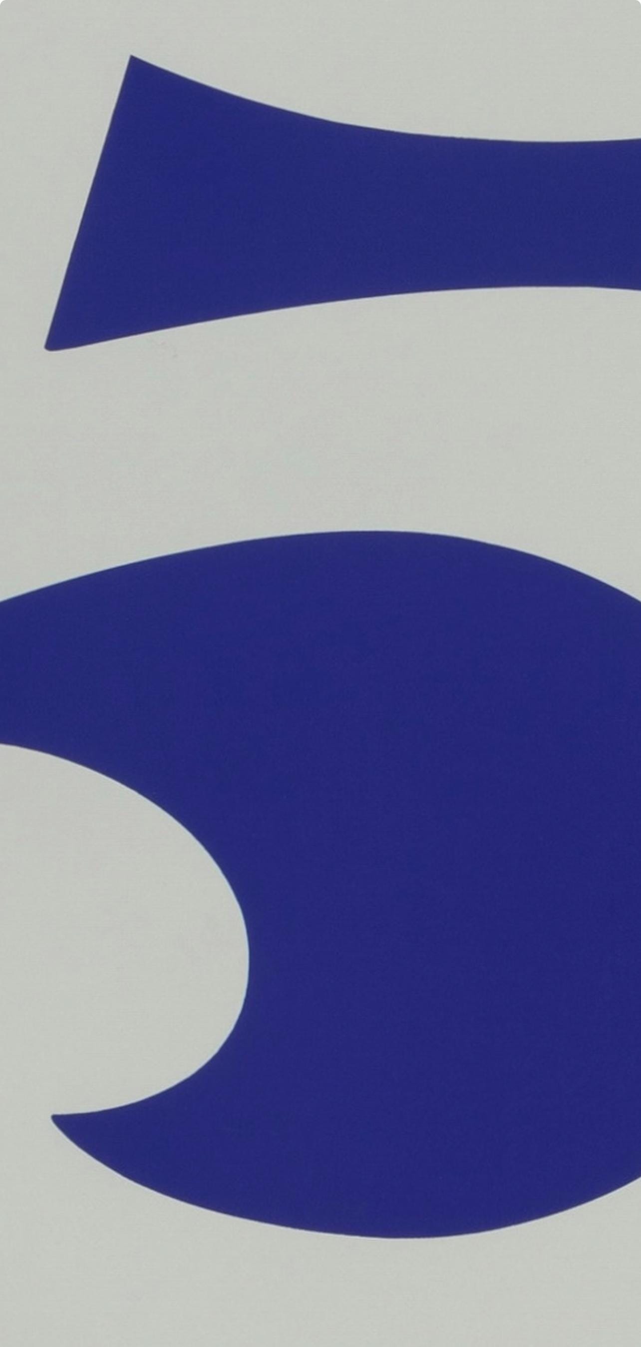 Robert Indiana, Five (Sheehan 46-55), Numbers, Silkscreen