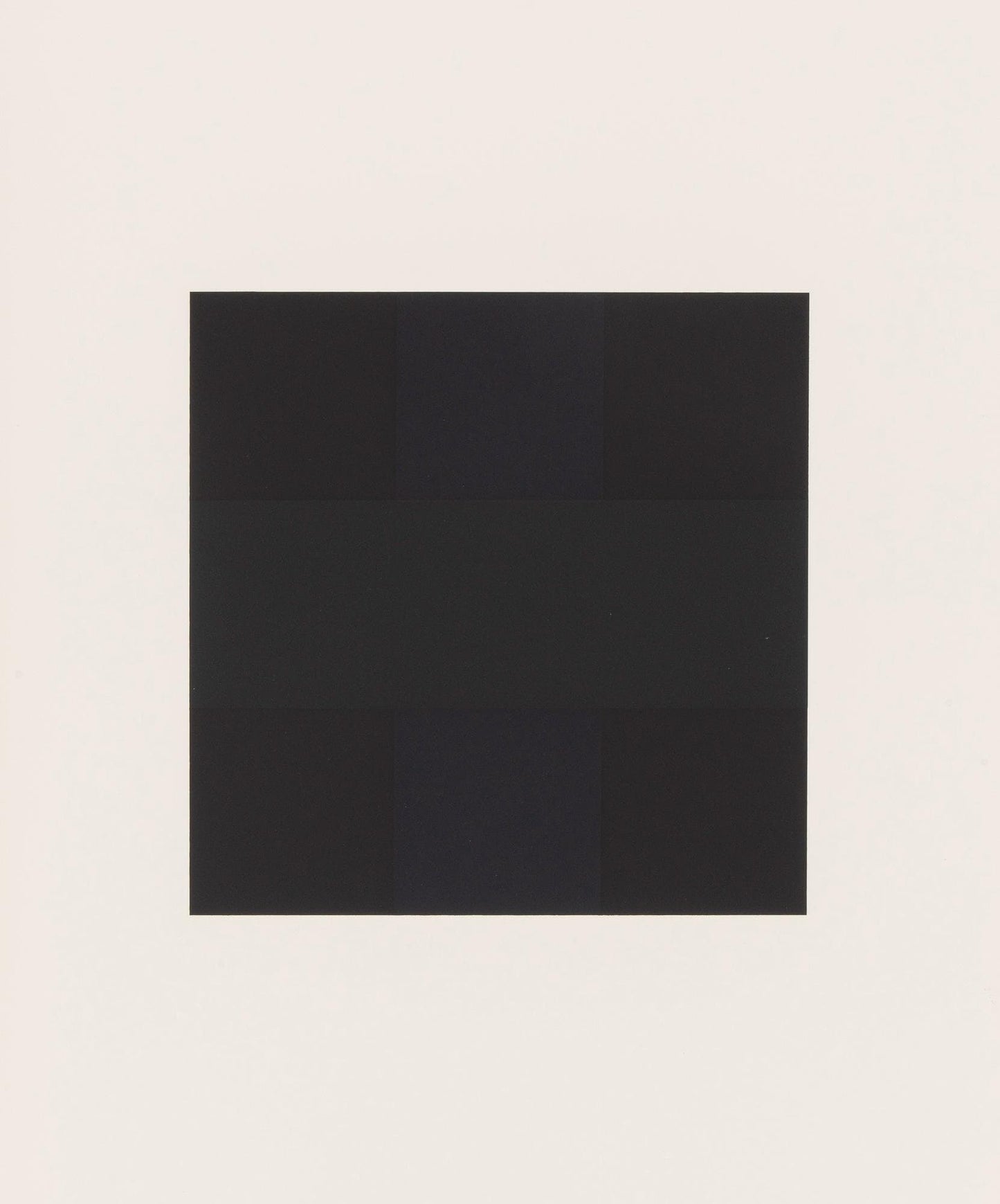Ad Reinhardt, Composition, X + X, Ten Works By Ten Painters, Silkscreen