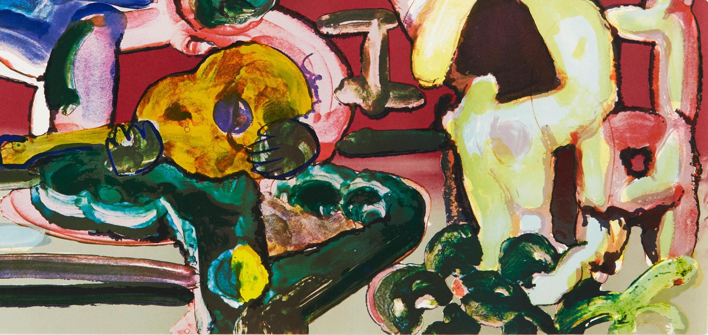 Romare Bearden, Louisiana Serenade (Gelburd/Rosenberg 70-77), Jazz Series, Lithograph