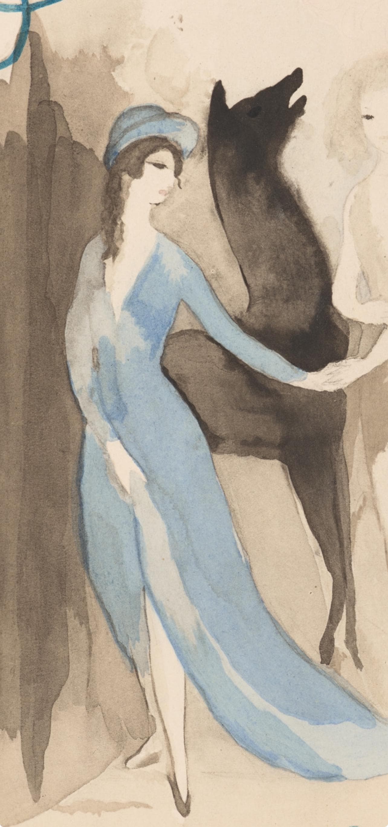 Marie Laurencin, Composition, Les Biches, Lithograph