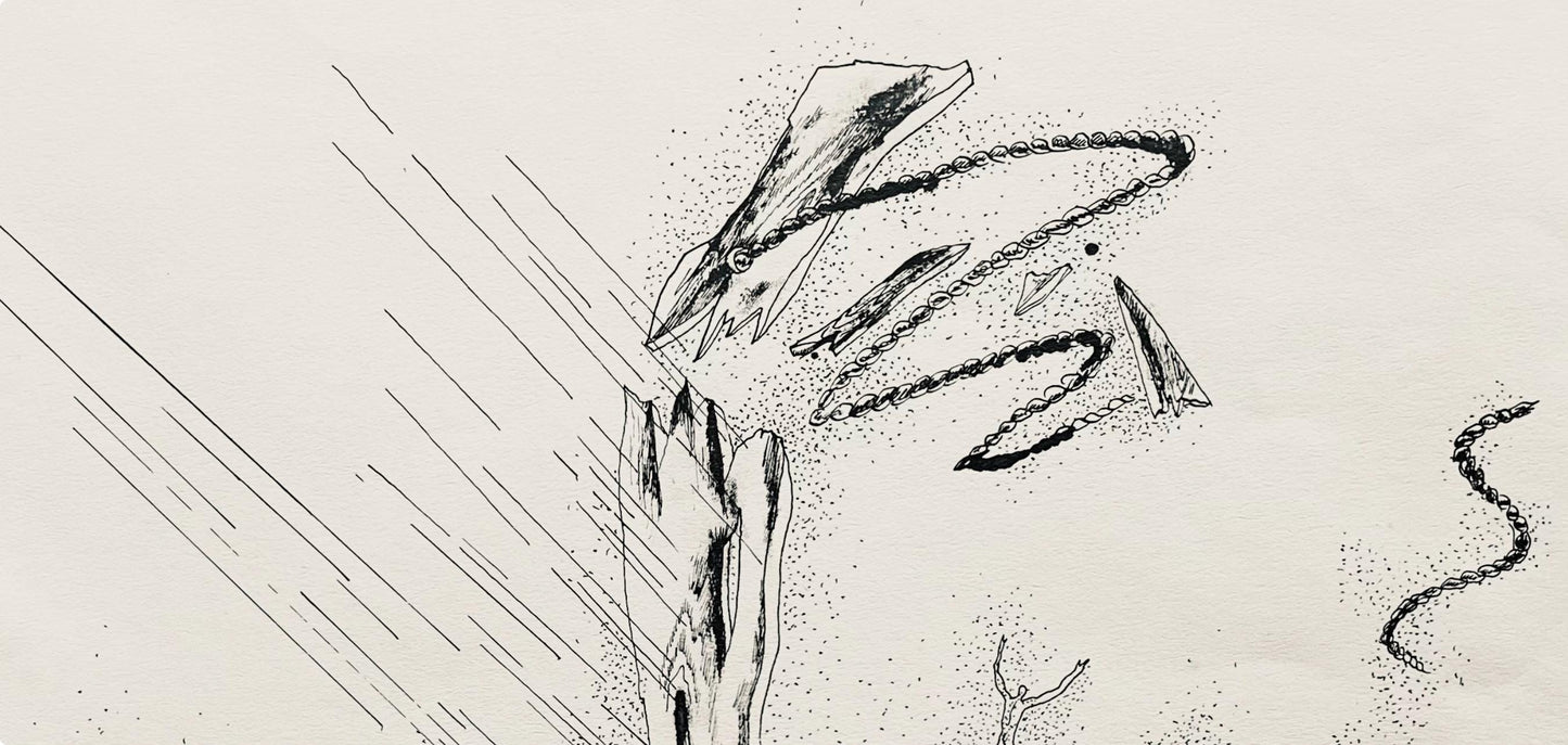Jean Lurat, S.O.S., Huit Dessins La Plume, Lithograph