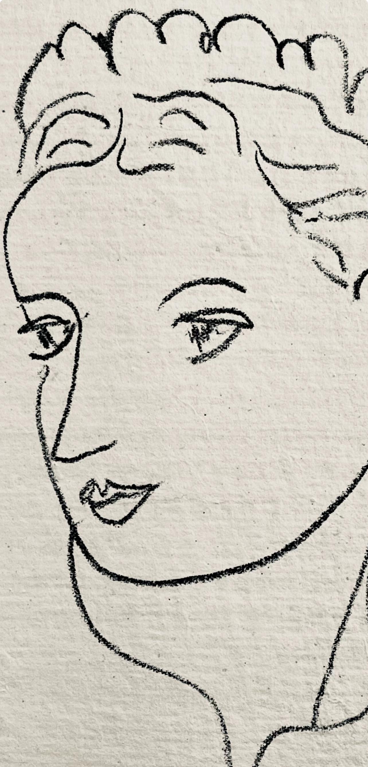 Henri Matisse, Lithographie Ii (Duthuit 20), Repli, Gravures De Henri Matisse, Lithograph