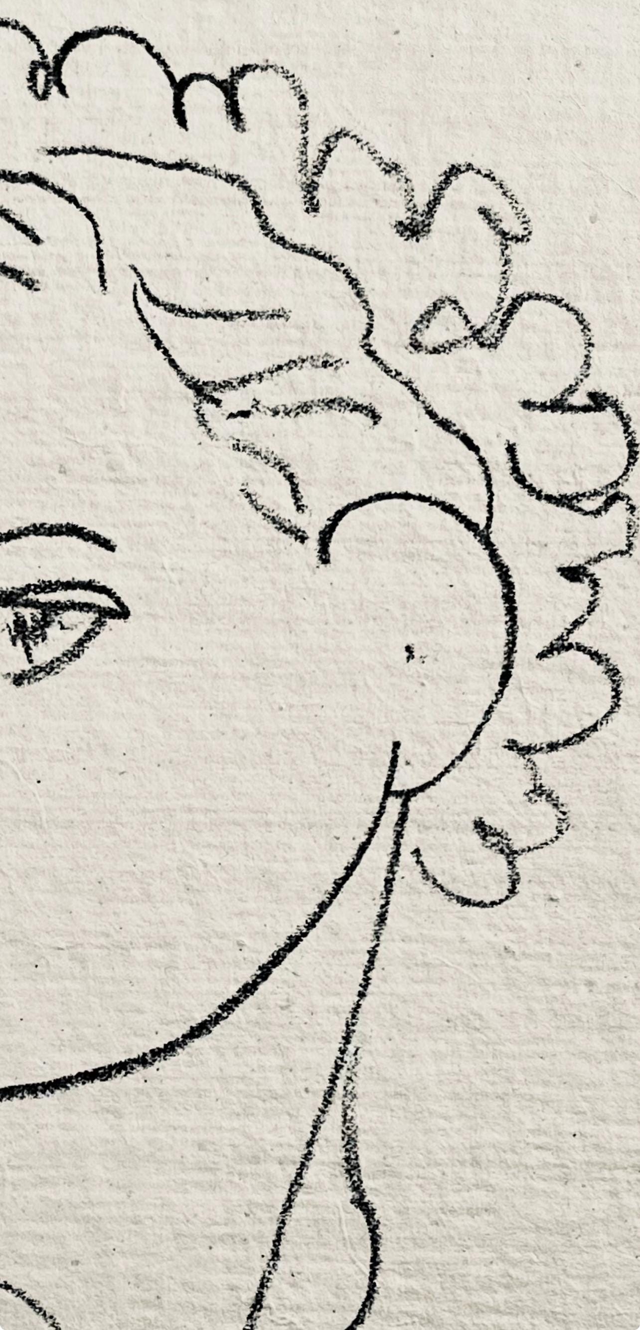 Henri Matisse, Lithographie Ii (Duthuit 20), Repli, Gravures De Henri Matisse, Lithograph
