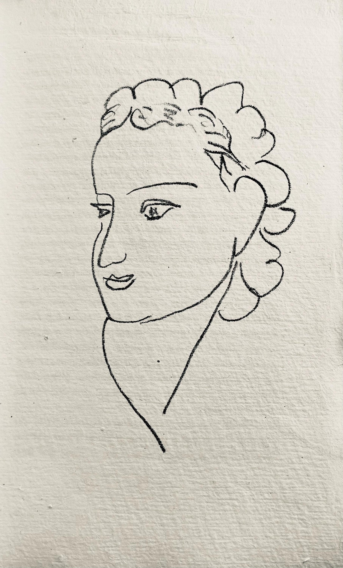 Henri Matisse, Lithographie V (Duthuit 20), Repli, Gravures De Henri Matisse, Lithograph