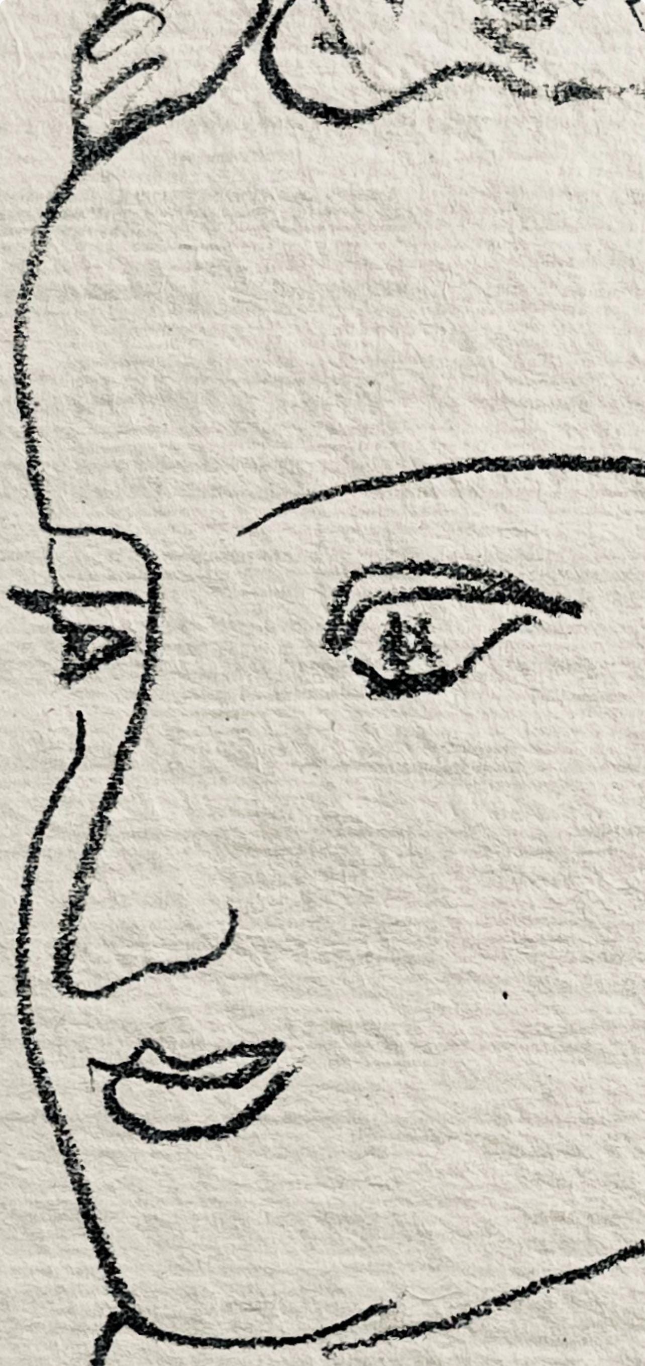 Henri Matisse, Lithographie V (Duthuit 20), Repli, Gravures De Henri Matisse, Lithograph