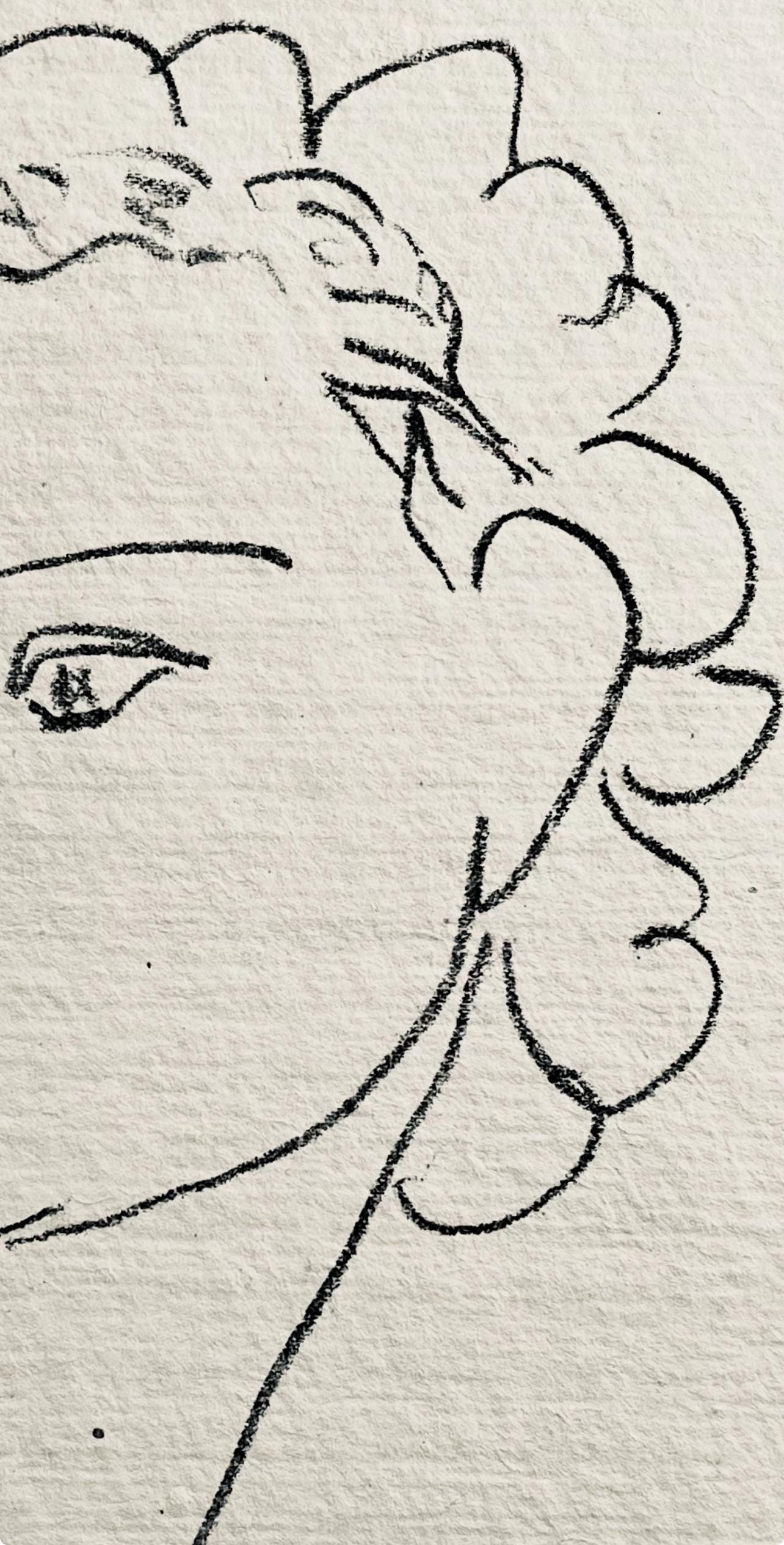Henri Matisse, Lithographie V (Duthuit 20), Repli, Gravures De Henri Matisse, Lithograph