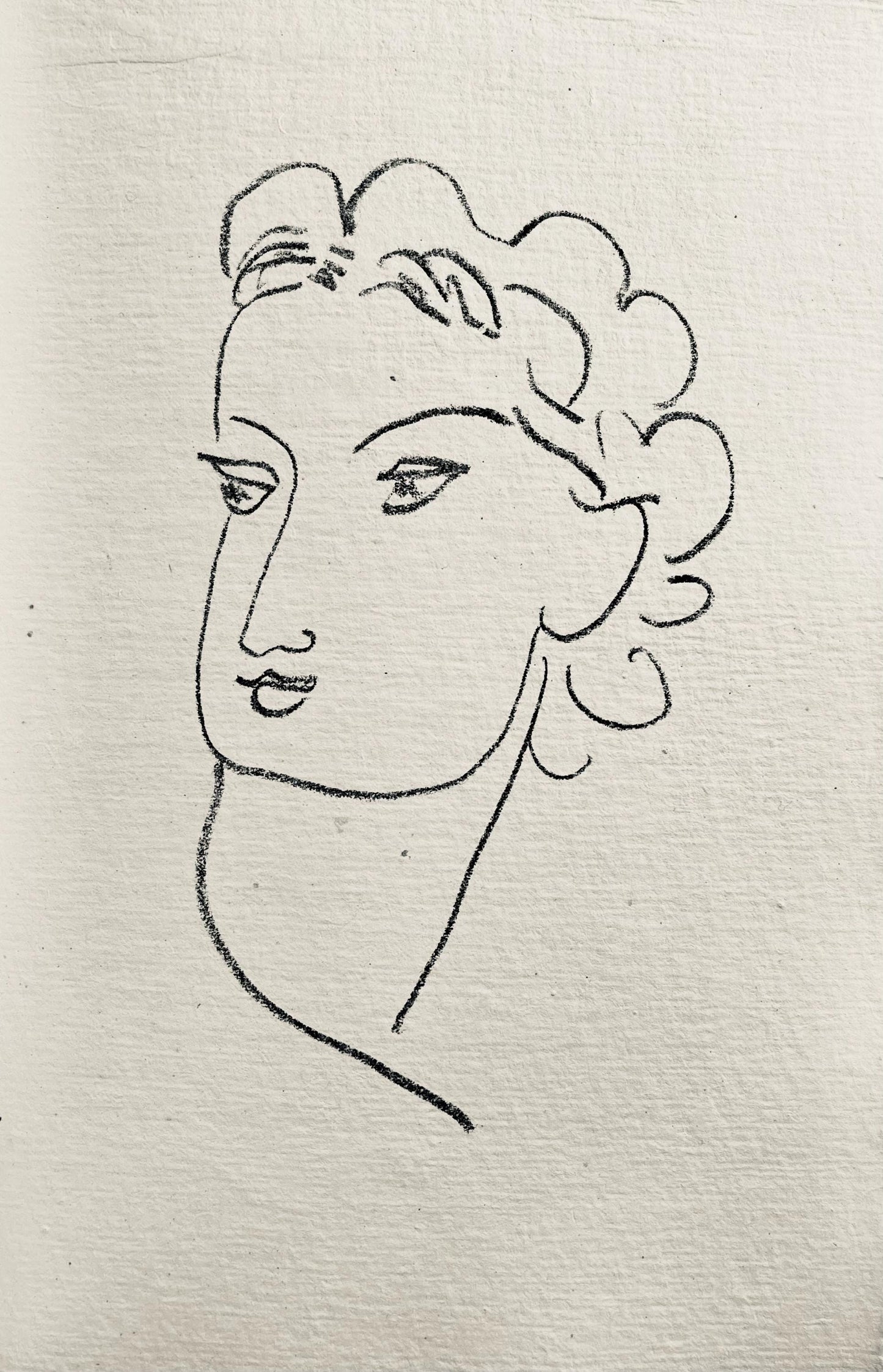 Henri Matisse, Lithographie Vi (Duthuit 20), Repli, Gravures De Henri Matisse, Lithograph