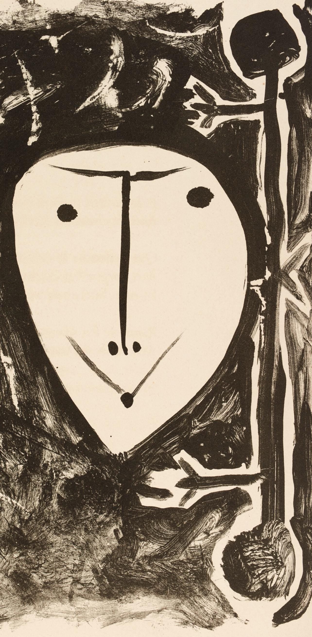 Pablo Picasso, Composition (Bloch 605-608; Mourlot 177; Reue 519-522), Elegy Of Ihpetonga,