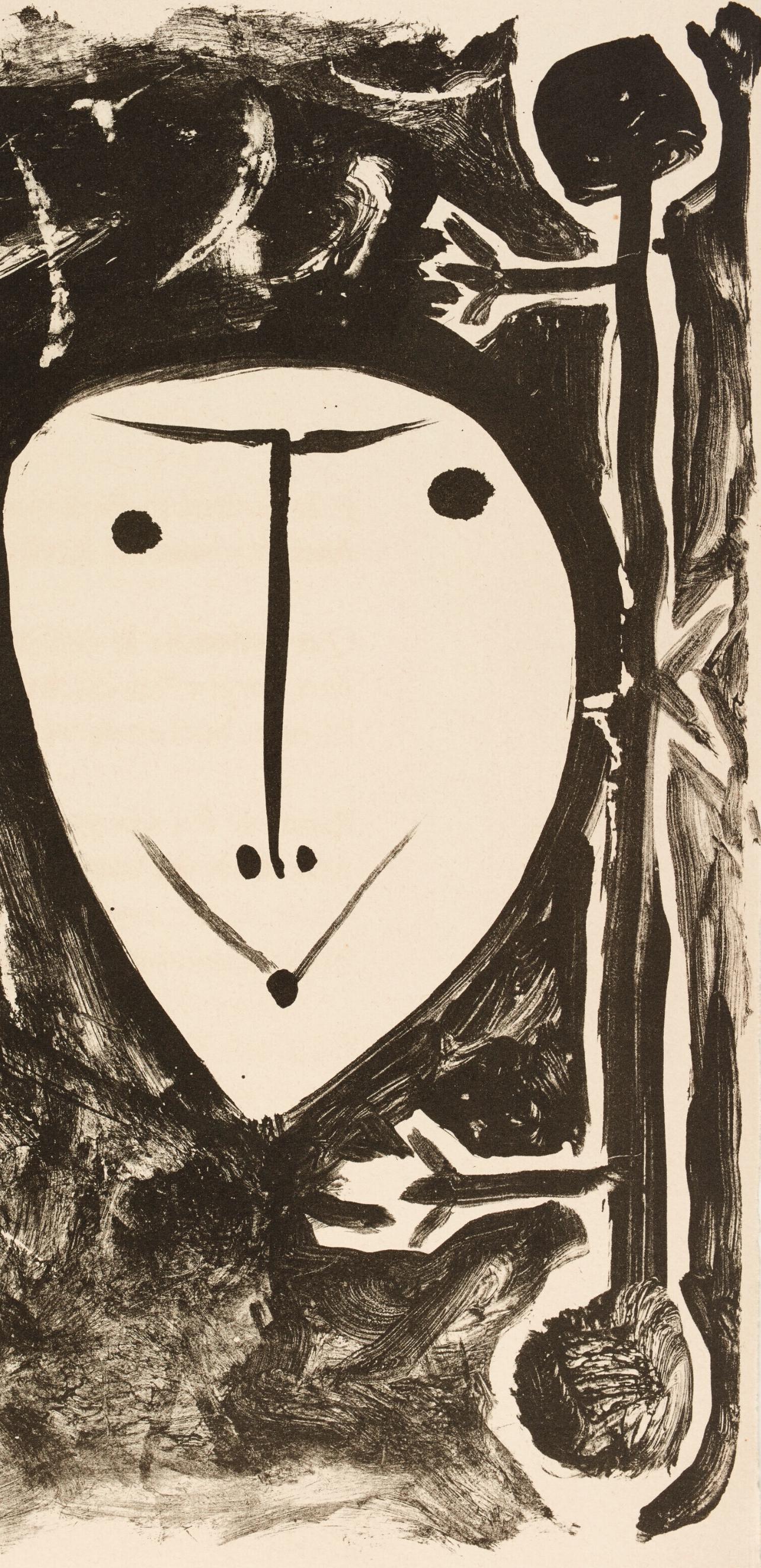 Pablo Picasso, Composition (Bloch 605-608; Mourlot 177; Reue 519-522), Elegy Of Ihpetonga,