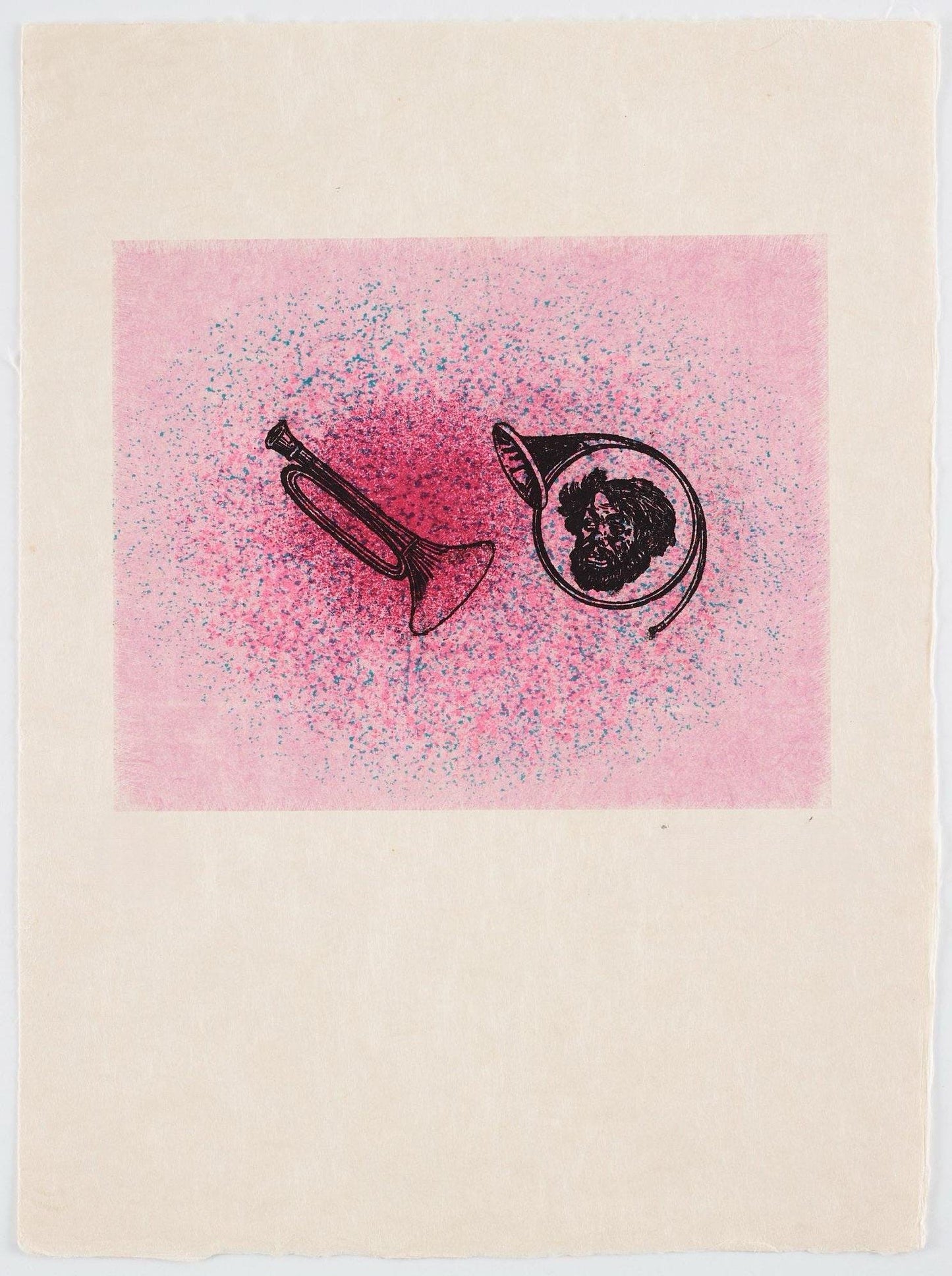 Max Ernst, Composition (Spies/Leppien 218), La Ballade Du Soldat, Lithograph