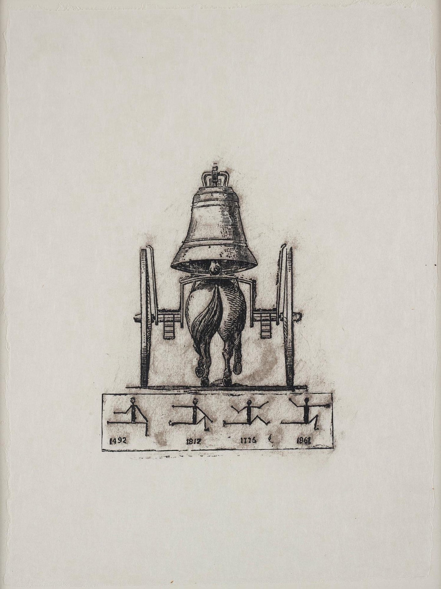 Max Ernst, Composition (Spies/Leppien 218), La Ballade Du Soldat, Lithograph