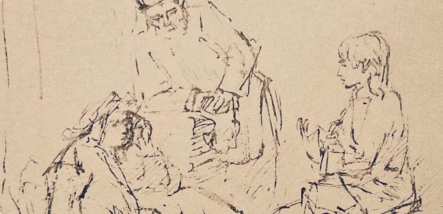 Rembrandt Van Rijn, Joseph Interpreting The Dreams Of Pharaoh'S Officers, Collotype