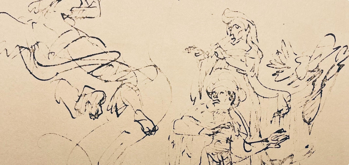 Rembrandt Van Rijn, The Sacrifice Of Manoah, Collotype
