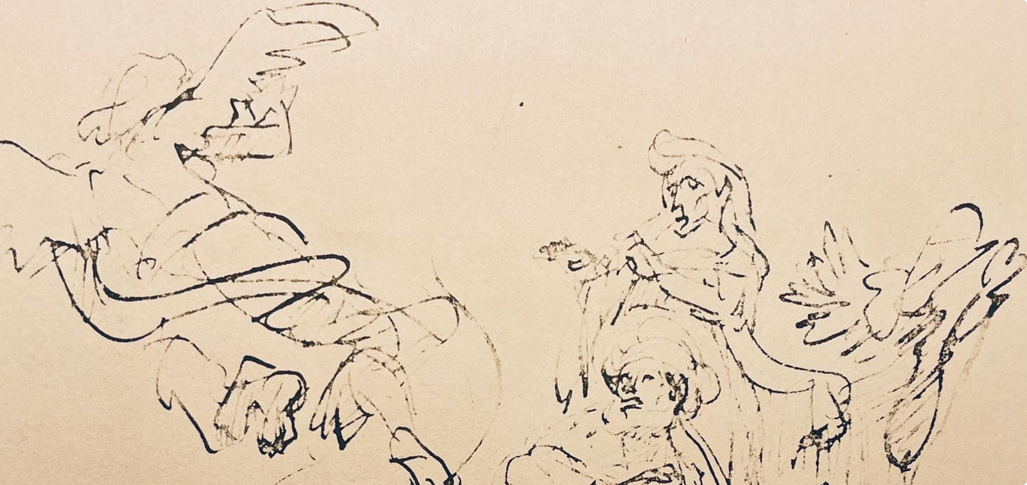 Rembrandt Van Rijn, The Sacrifice Of Manoah, Collotype