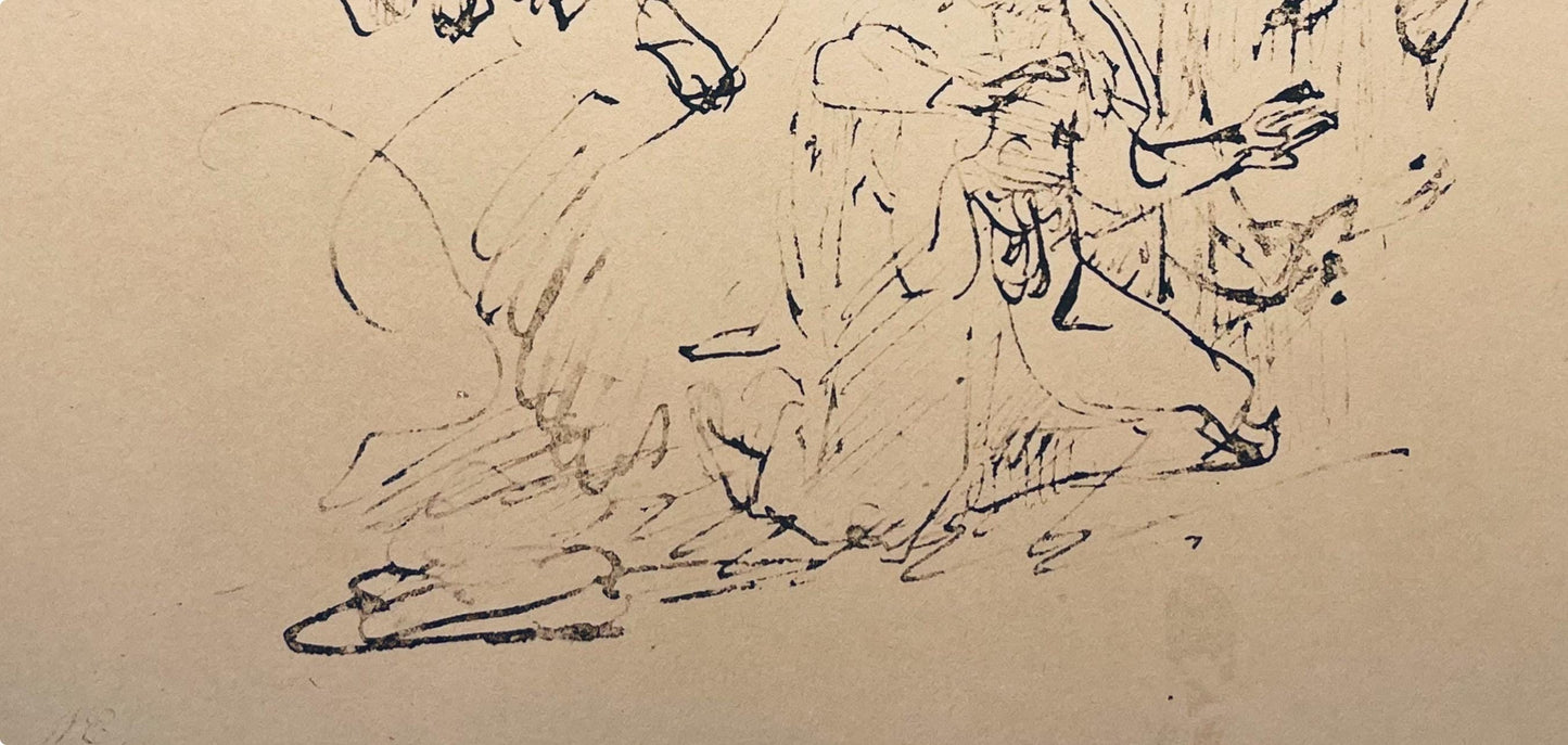 Rembrandt Van Rijn, The Sacrifice Of Manoah, Collotype