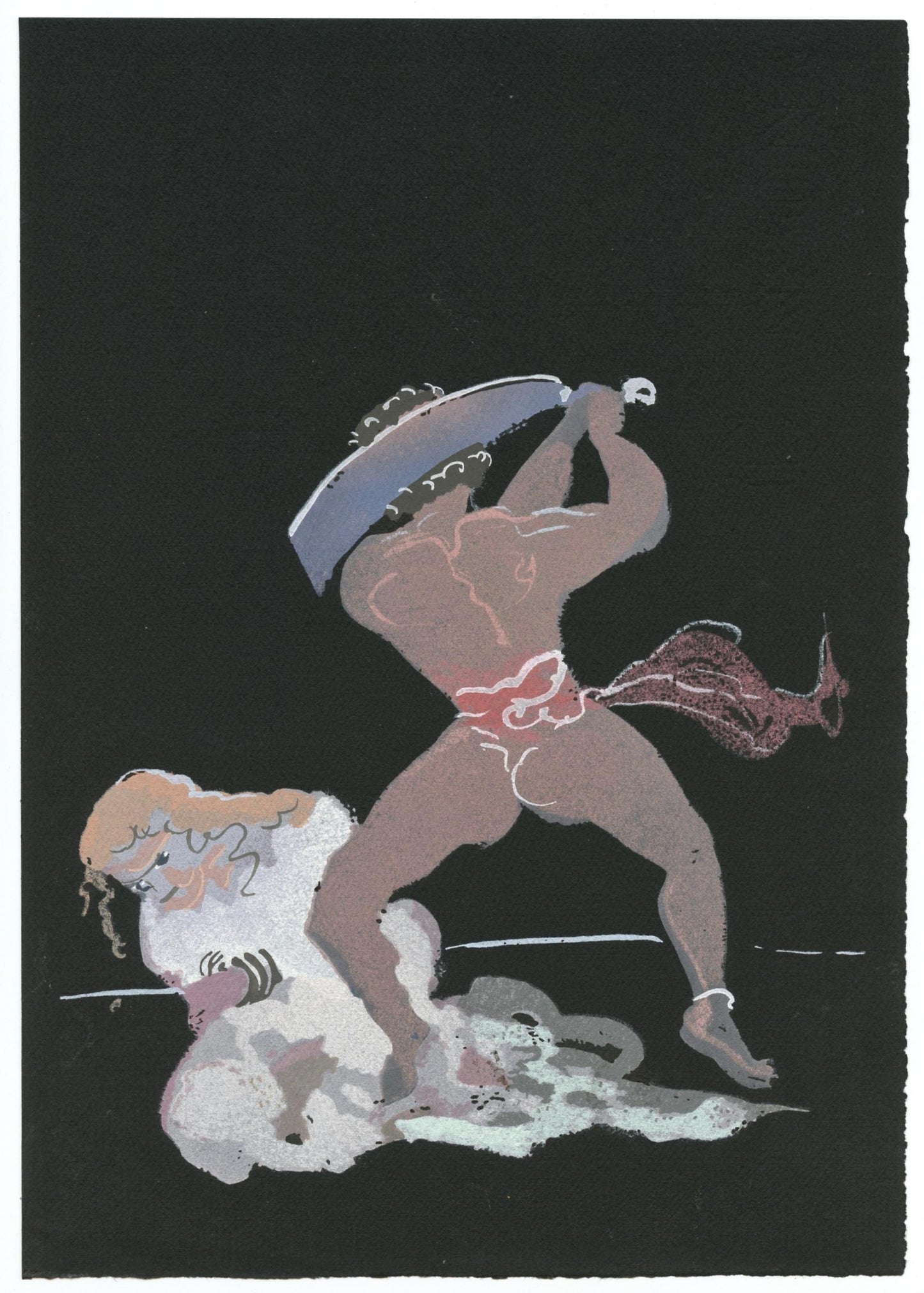 Andr Derain, Composition, Salom, Lithograph