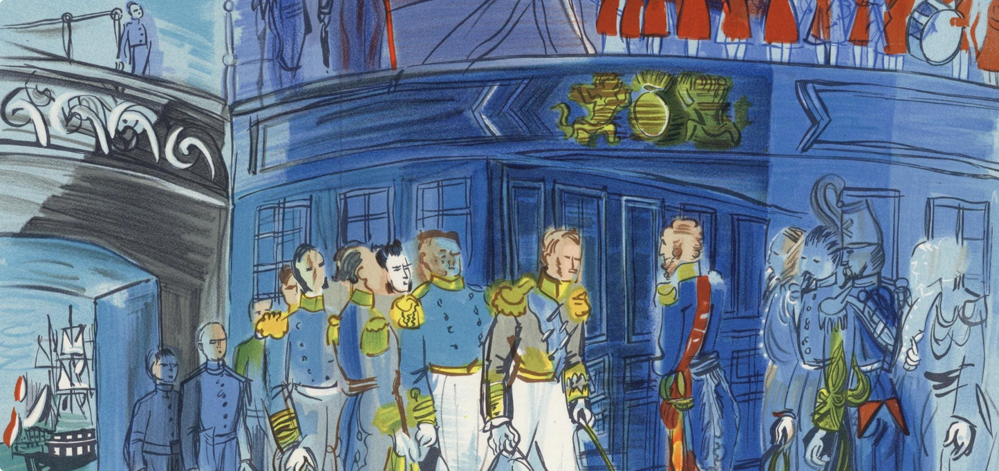 Raoul Dufy, Le Prince De Joinville, Lettre Mon Peintre Raoul Dufy, Lithograph