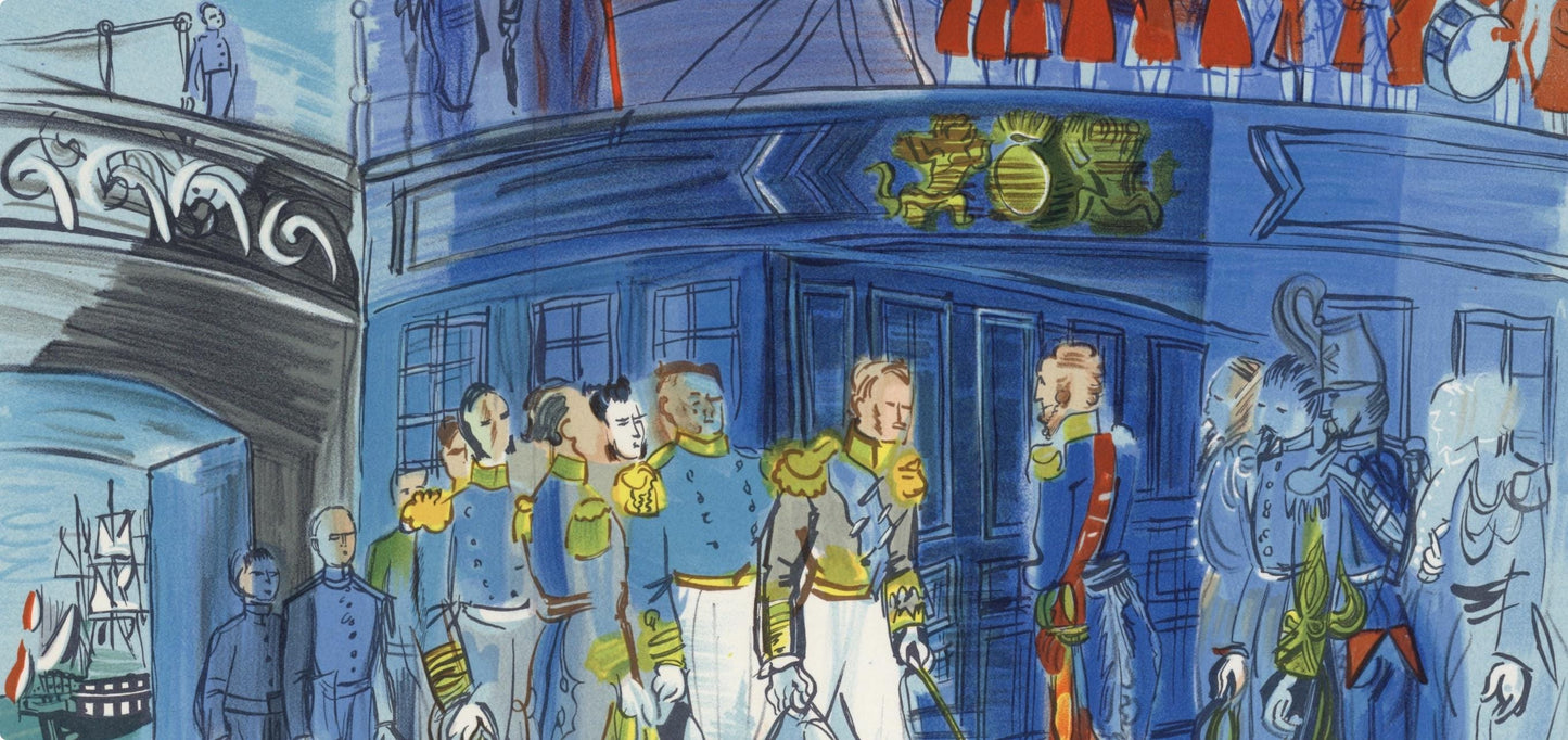 Raoul Dufy, Le Prince De Joinville, Lettre Mon Peintre Raoul Dufy, Lithograph