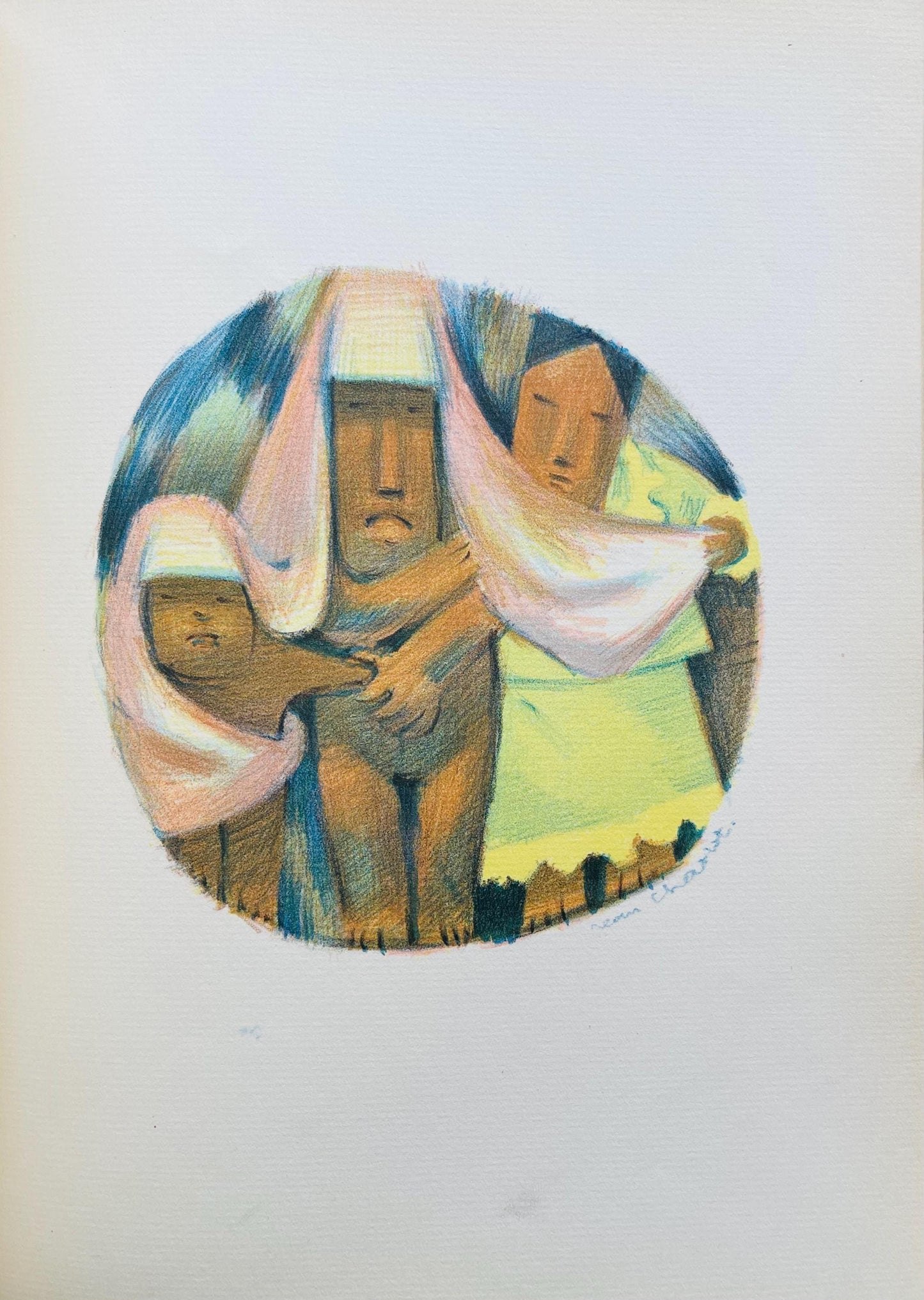 Jean Charlot, Composition, Lithograph