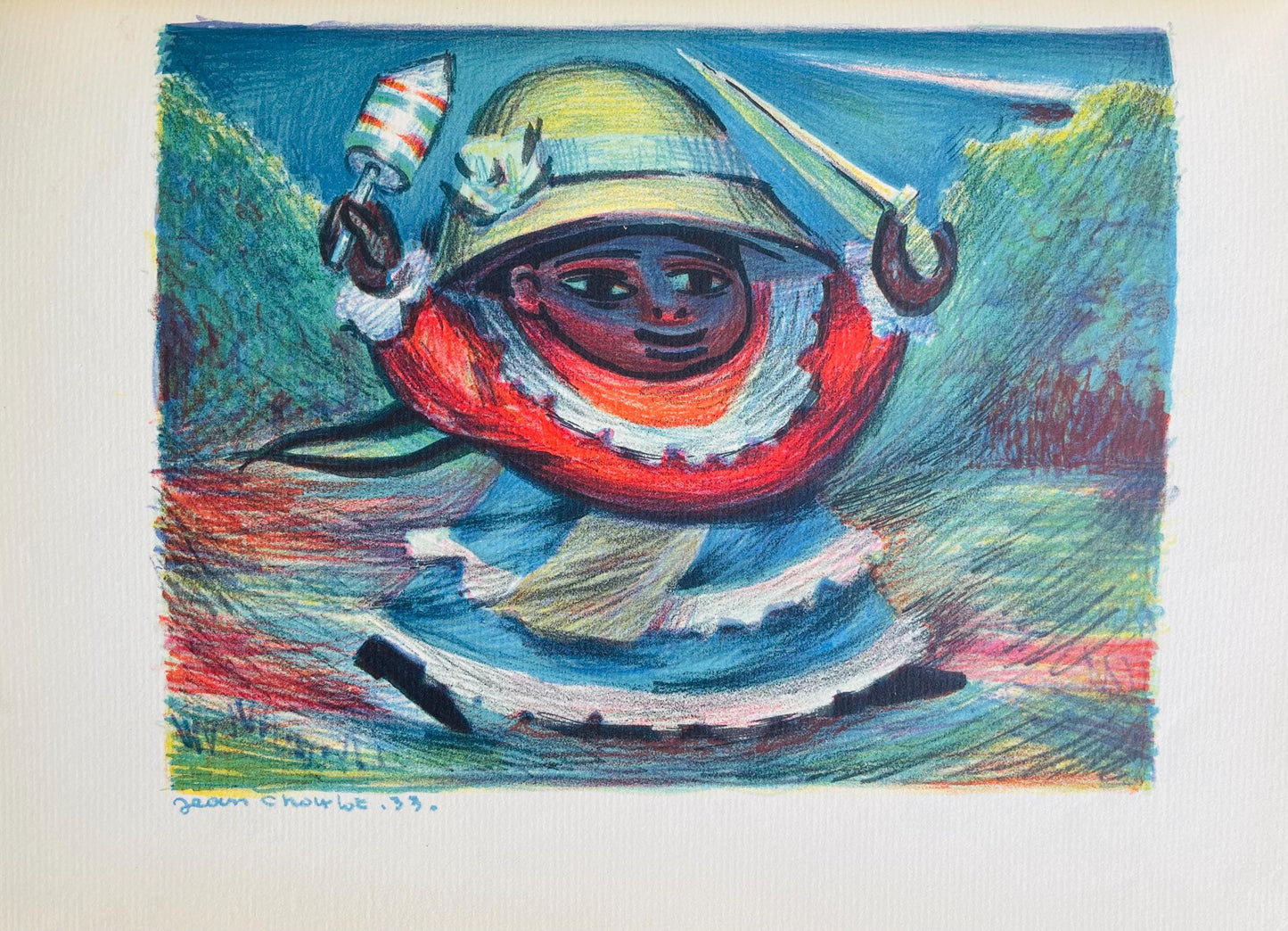 Jean Charlot, Composition, Lithograph