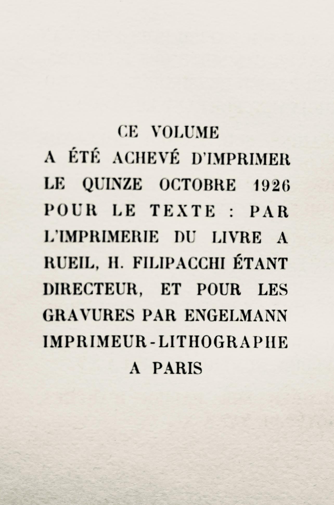Robert Delaunay, La Madeleine Et Les Boulevard (Habasque 720-728), Allo! Paris!, Lithograph