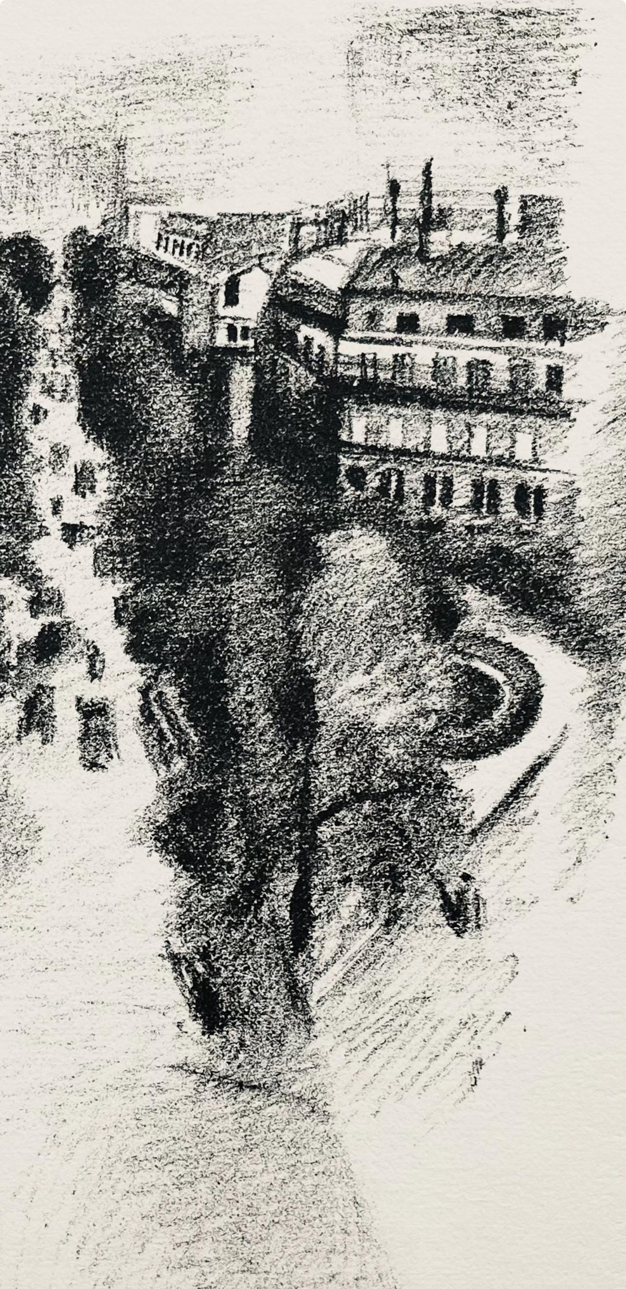 Robert Delaunay, La Madeleine Et Les Boulevard (Habasque 720-728), Allo! Paris!, Lithograph