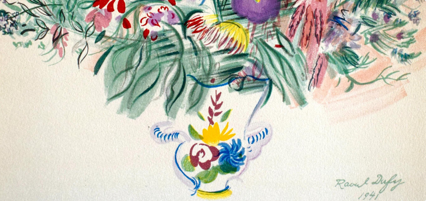 Raoul Dufy, Composition, Les Peintres Mes Amis, Lithograph