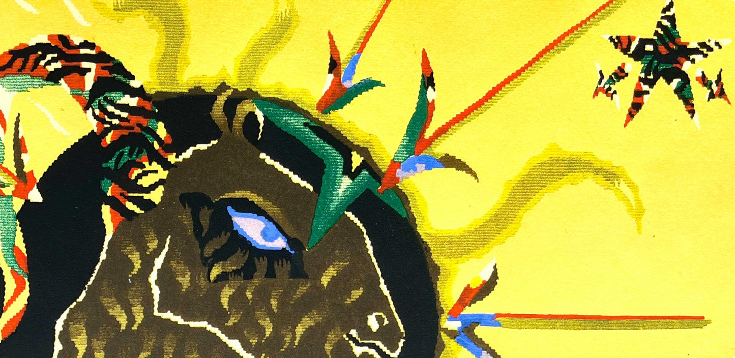 Jean Lurat, Le Capricorne (Capricorn), Les Signes Du Zodiaque, Lithograph