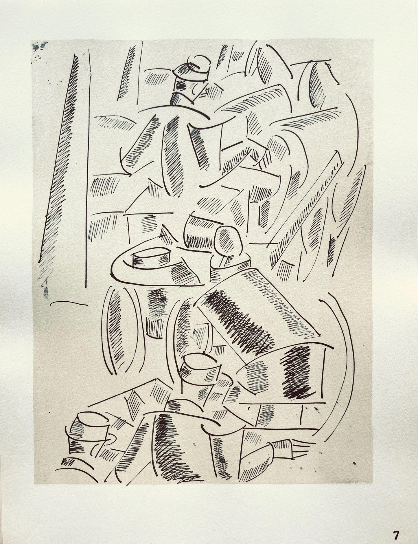 Fernand Lger, La Cuisine Roulante, Fernand Lger, Dessins De Guerre, Lithograph