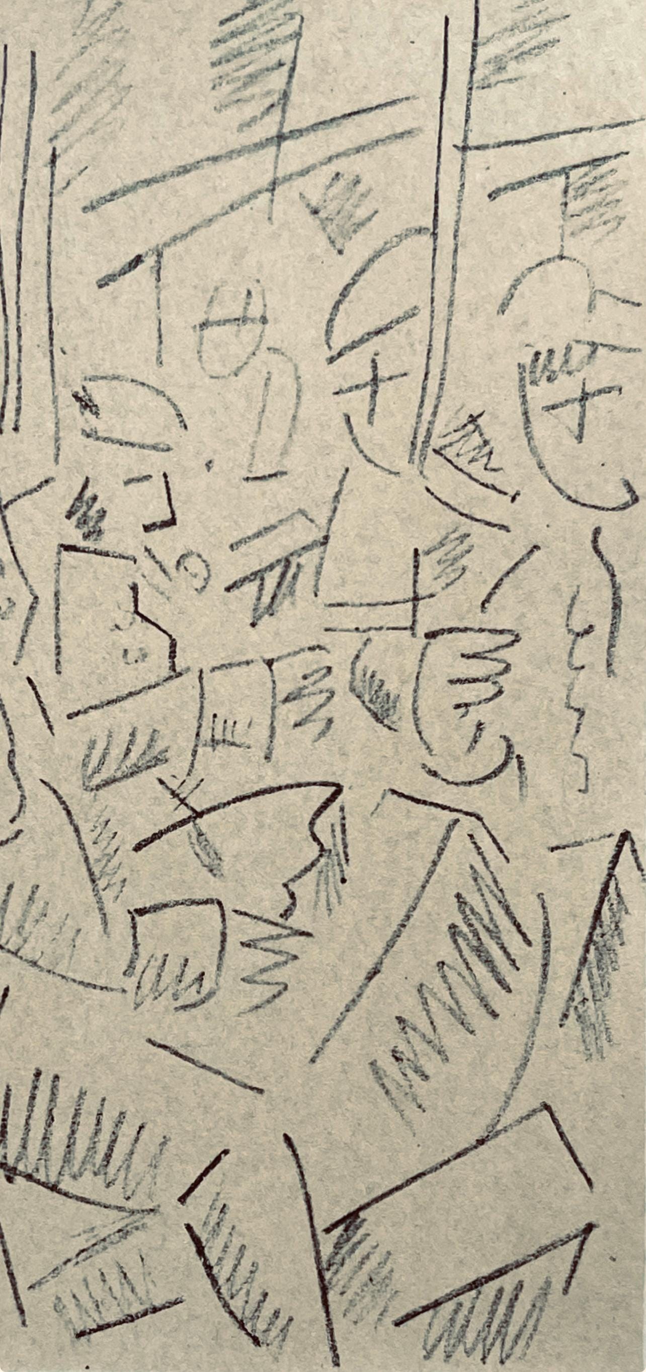 Fernand Lger, Dans L'Hpital, Fernand Lger, Dessins De Guerre, Lithograph