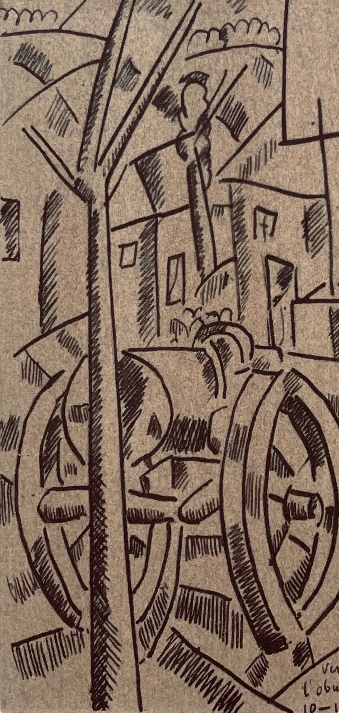 Fernand Lger, L'Obusier De 220, Fernand Lger, Dessins De Guerre, Lithograph