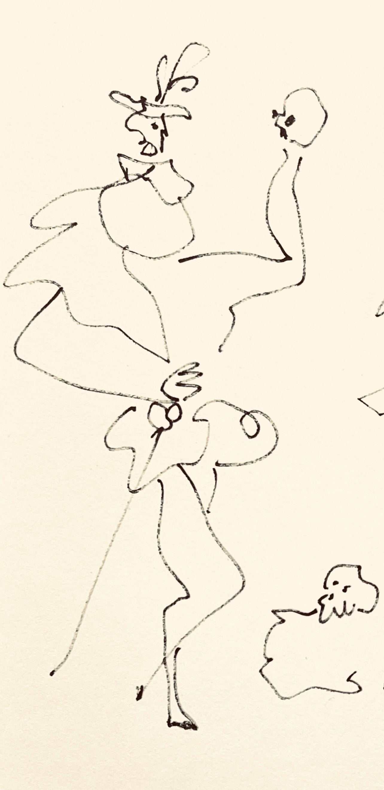 Pablo Picasso, Shakespeare V (Bloch 1197), Picasso-Aragon Shakespeare, Lithograph